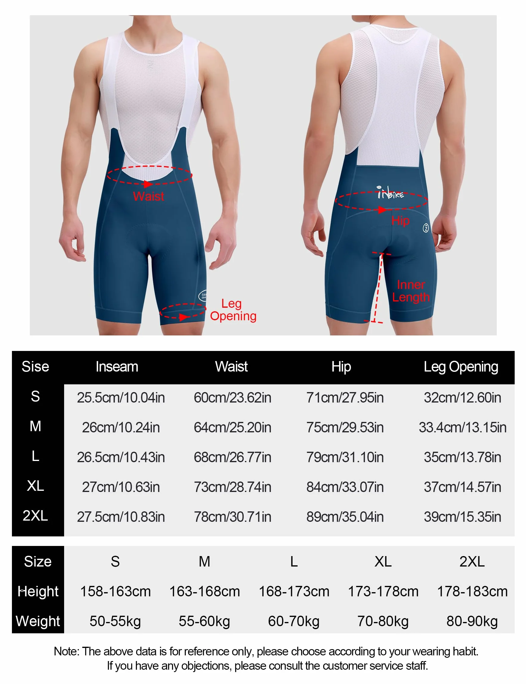 INBIKE Cuissard de Cyclisme d'été pour Homme Séchage Rapide Respirant