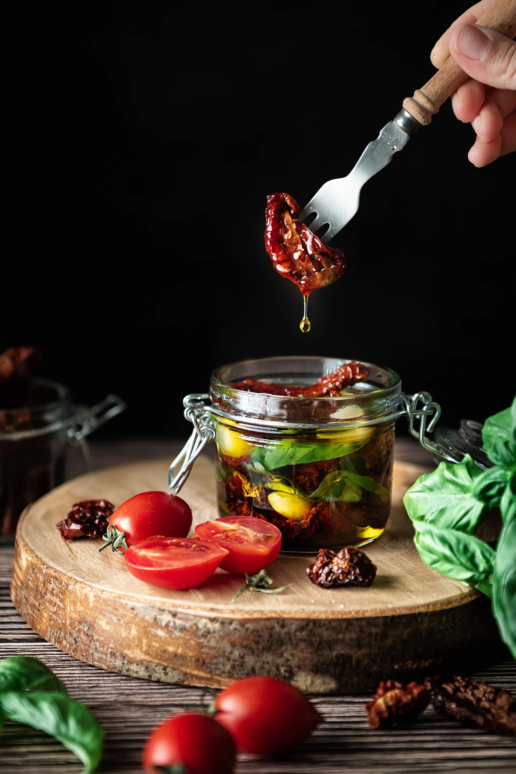 Biojoy Tomates séchées BIO (1 kg), sans huile, non sulfatés, avec 7% de Sel gemme