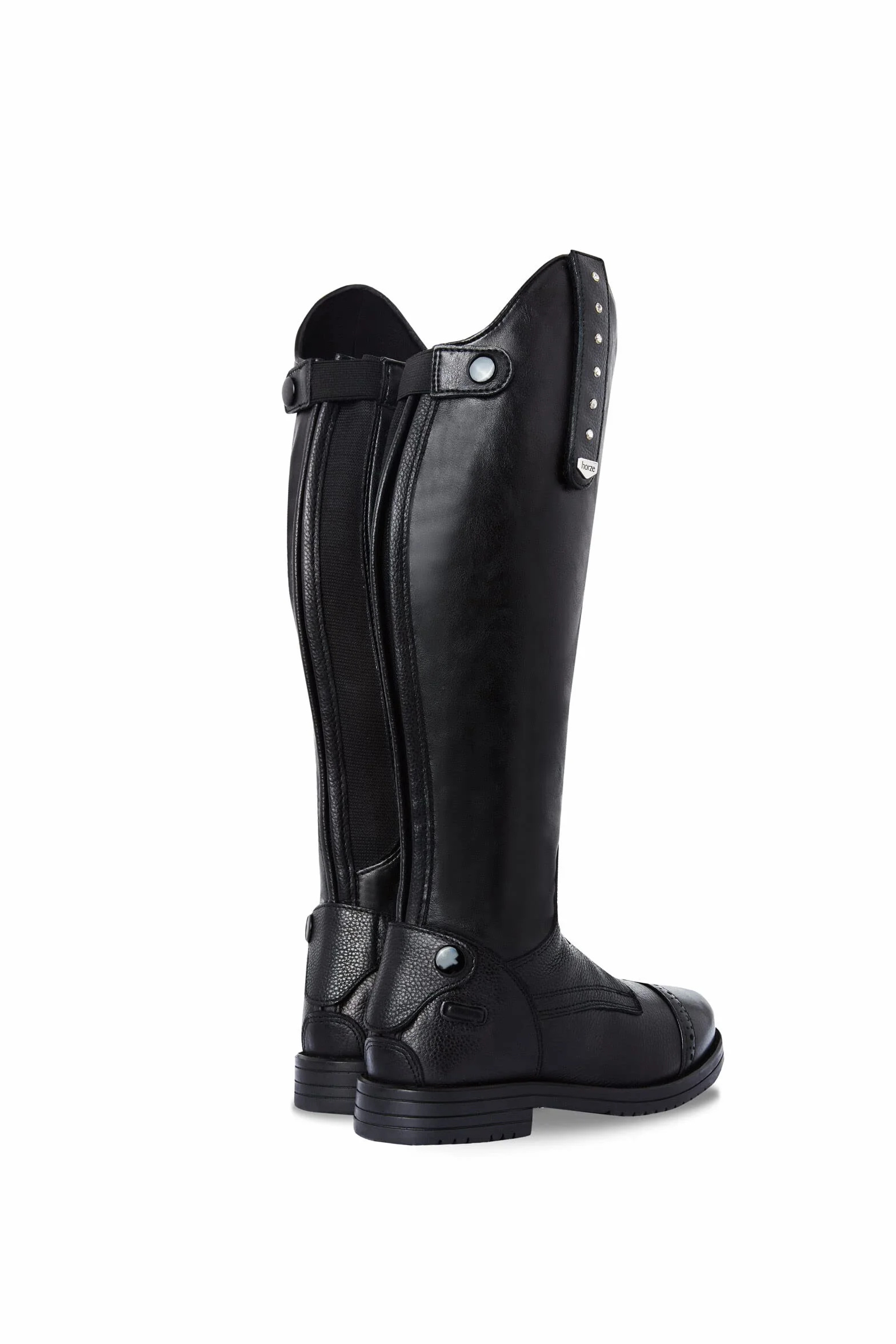 HORZE Bottes d'équitation Portland enfant cristaux