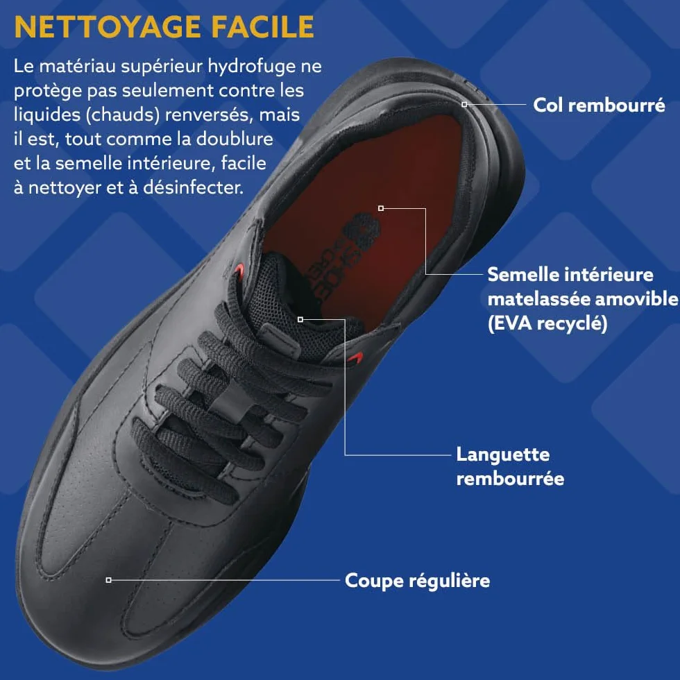 Shoes for Crews Liberty Chaussures de Travail antidérapantes imperméables pour Femmes