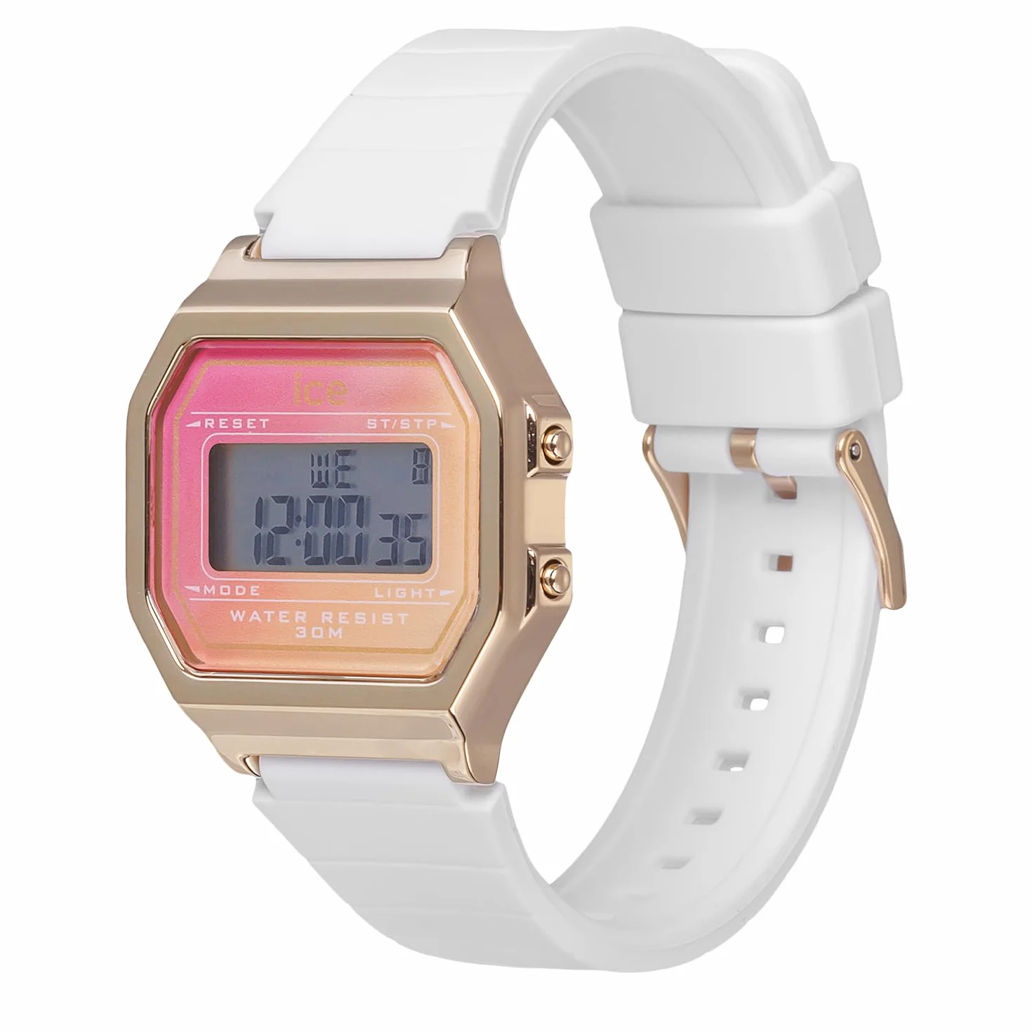 Ice-Watch ICE digit retro sunset Montre femme bracelet plastique Small