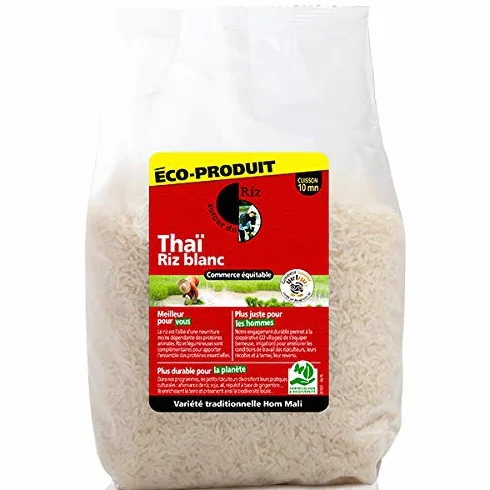 Autour du Riz - Riz thaï blanc équitable 2kg - unité
