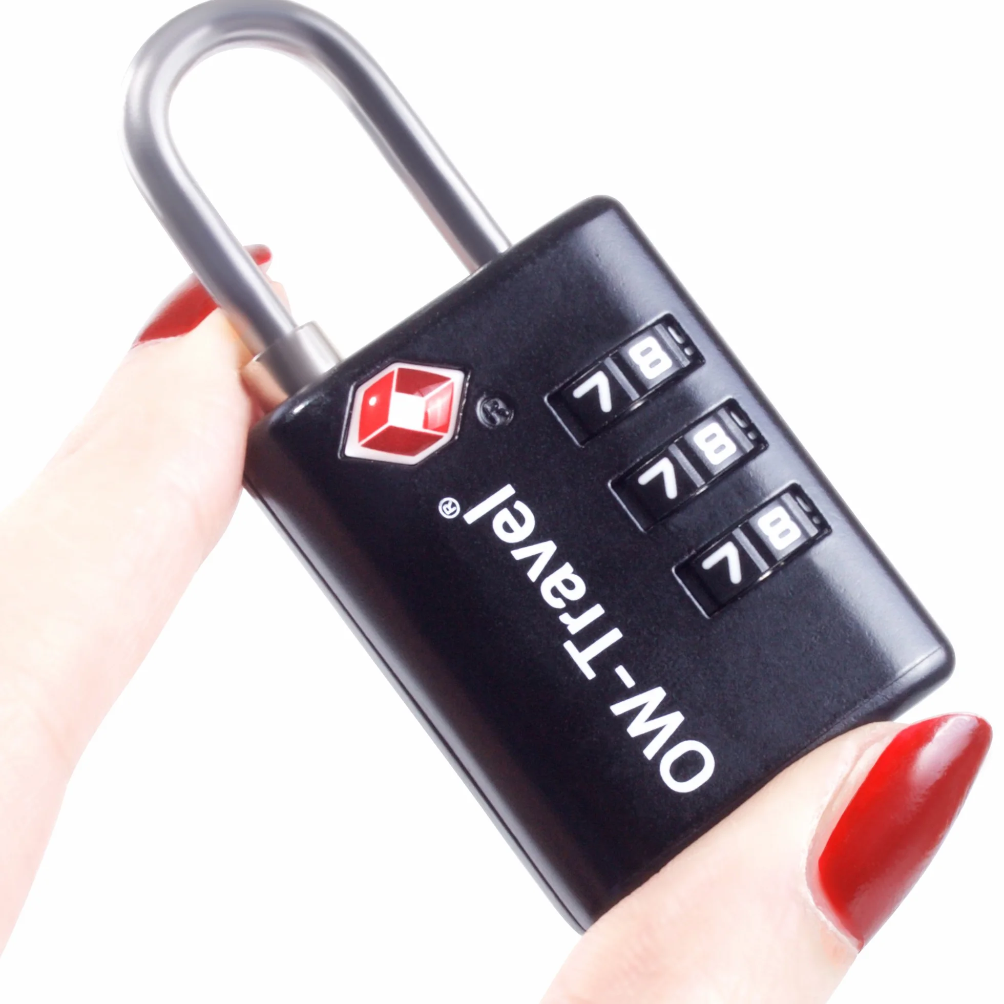 Cadenas TSA pour Valise avec Indicateur d'Ouverture, Code 3 Chiffres Antivol Bagages Avion