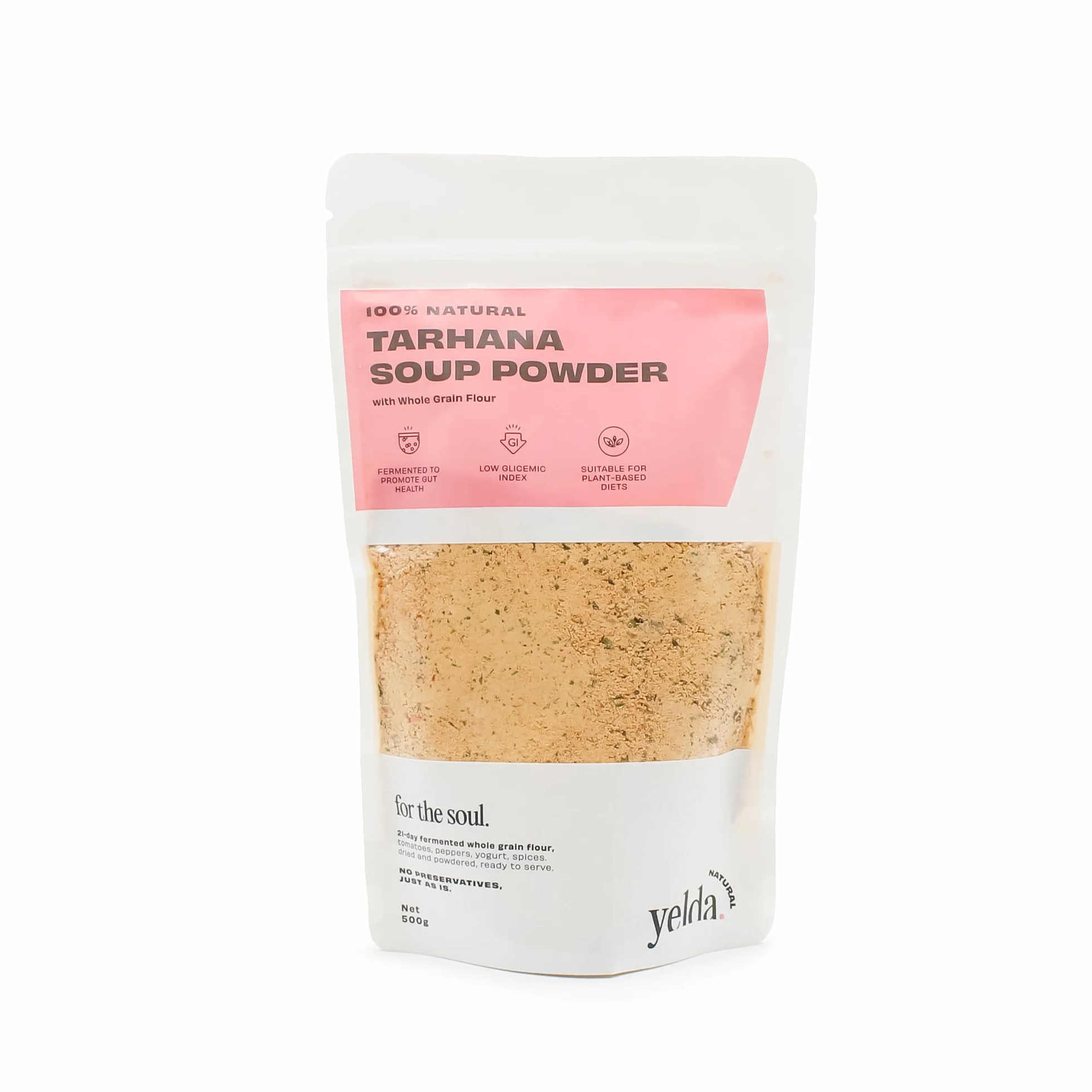 Soupe Tarhana turque épicée 500gr | Soupe végétarienne traditionnelle épicée contenant du yaourt | Soupe d'hiver sans additifs | Mélange de soupes Tarhana fait maison (500 GR, Soupe Tarhana)