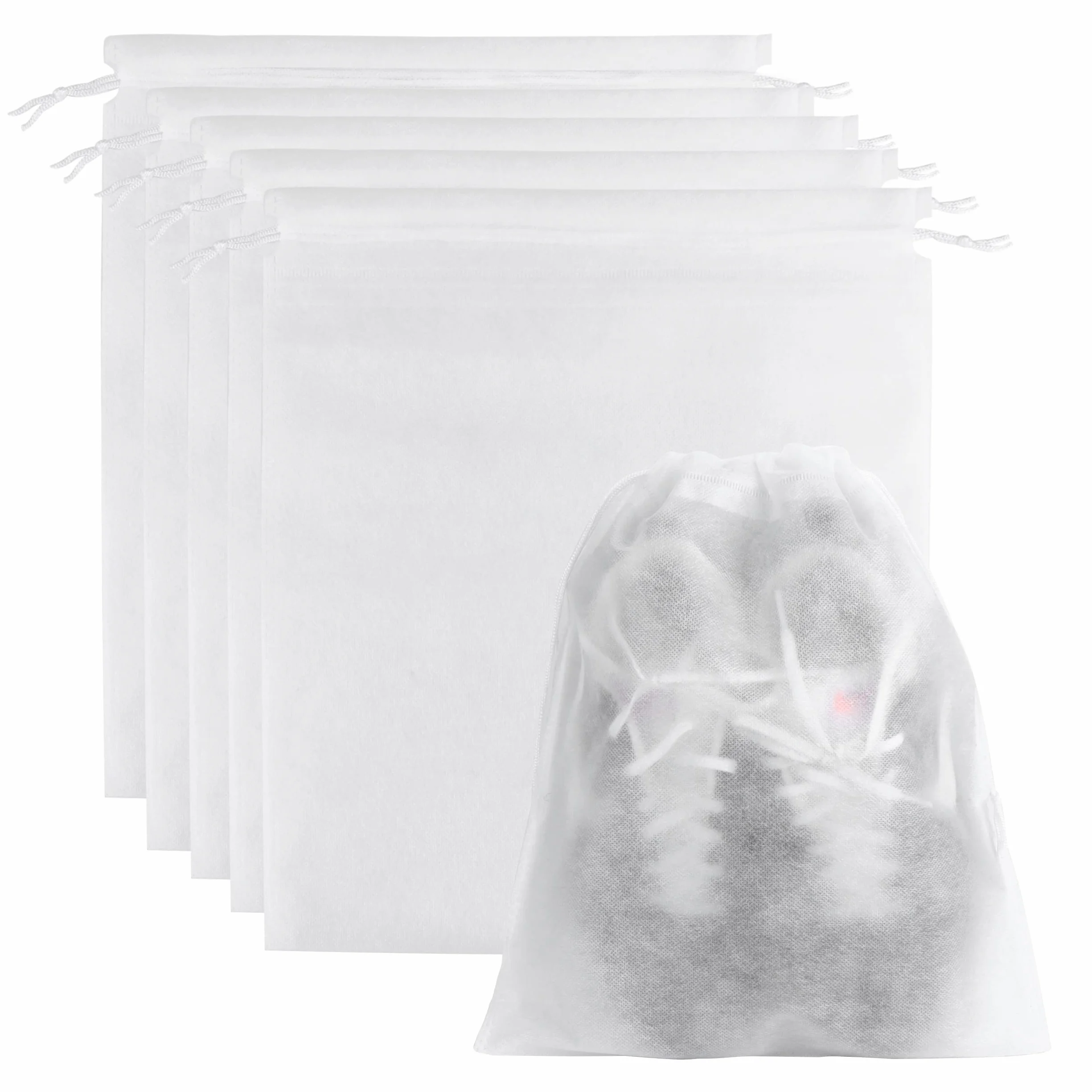 Sac à Chaussures de Voyage 25pcs Housse Anti-Poussière Imperméable Rangement