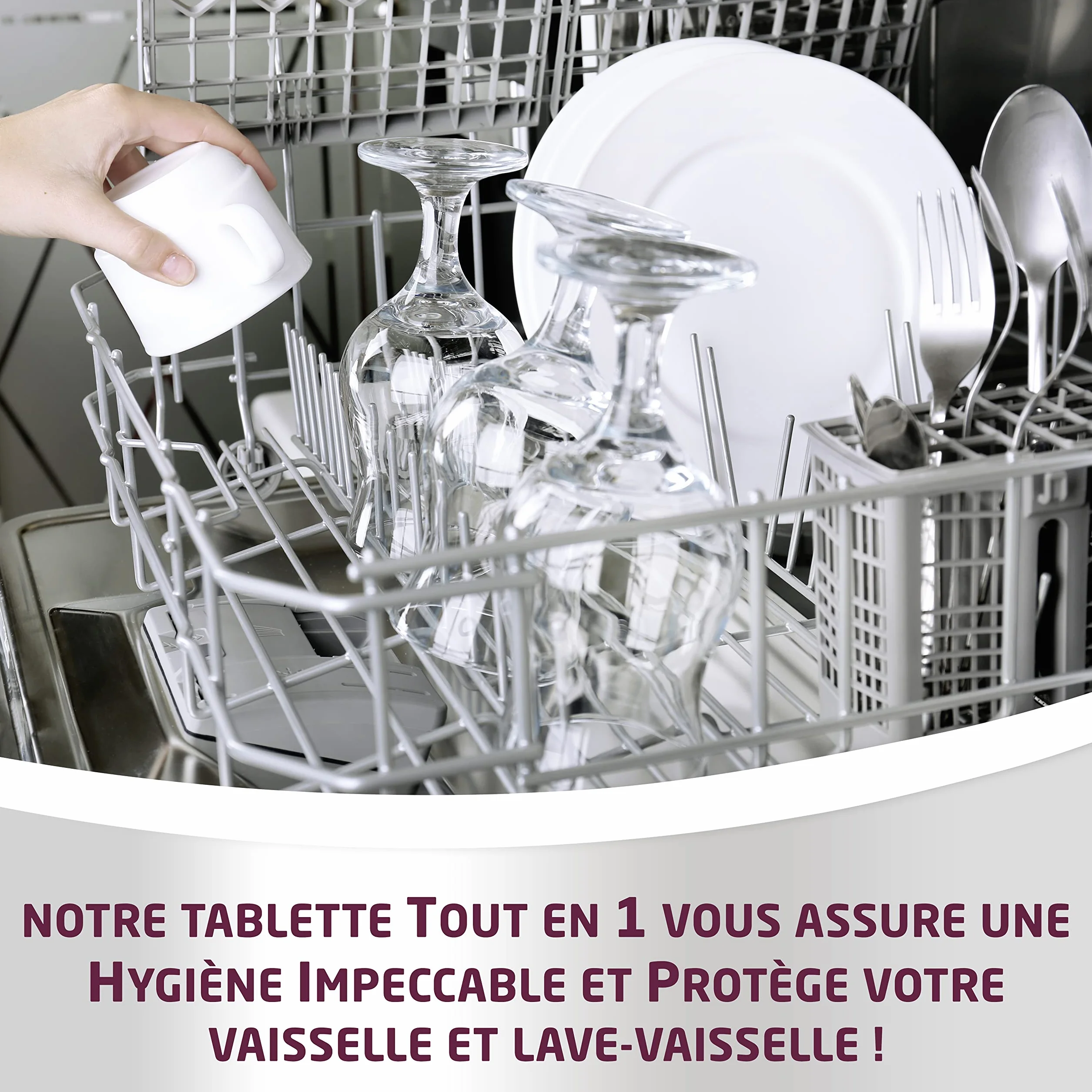SUN - Pastilles Lave-Vaisselle Tout-en-1 - 80 Capsules - Expert Plus - imbattable sur les taches incrustées de + de 72h - dégraisse et fait briller