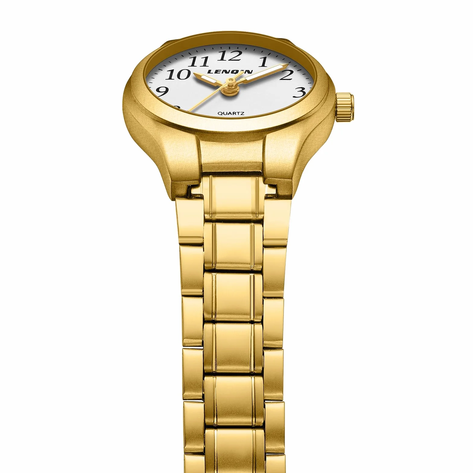LN LENQIN Montre Femme Quartz analogique étanche Bracelet Acier Inoxydable