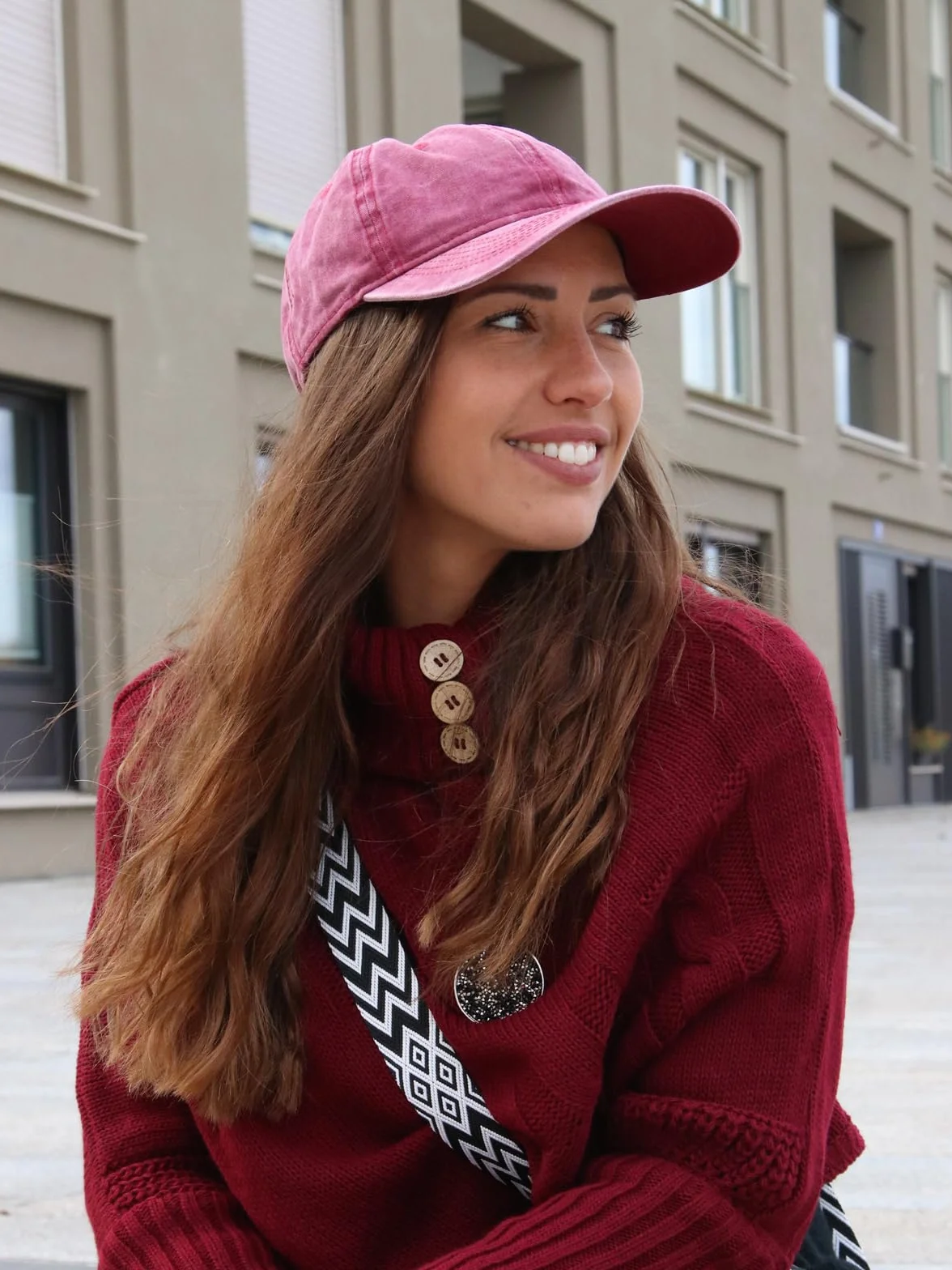 styleBREAKER Casquette Baseball Look Vintage Ajustable 6-Panel Coton Visier Courbé