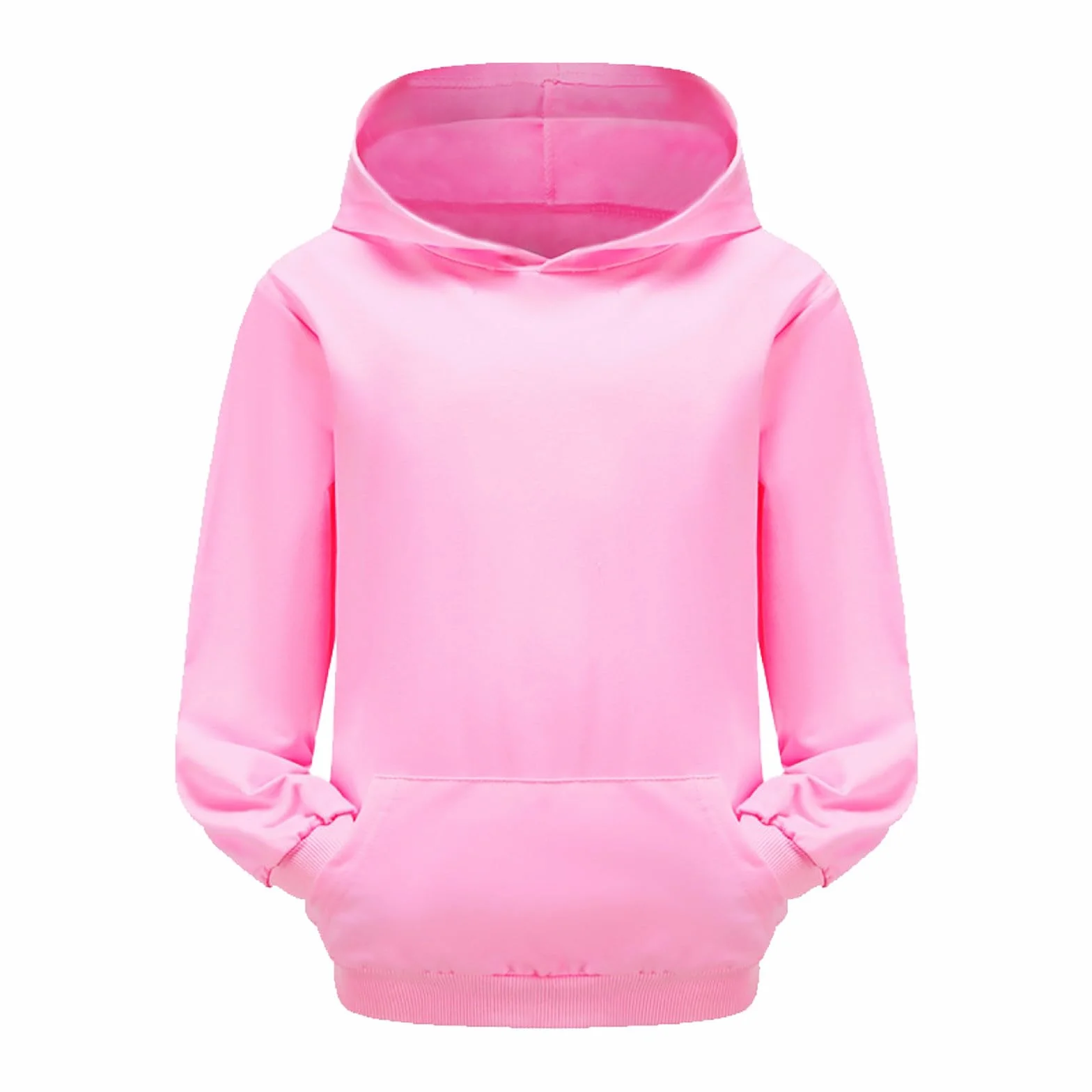 Sweat à capuche pour enfant fille garçon manches longues imprimé chaud, Rose, 9-10 ans