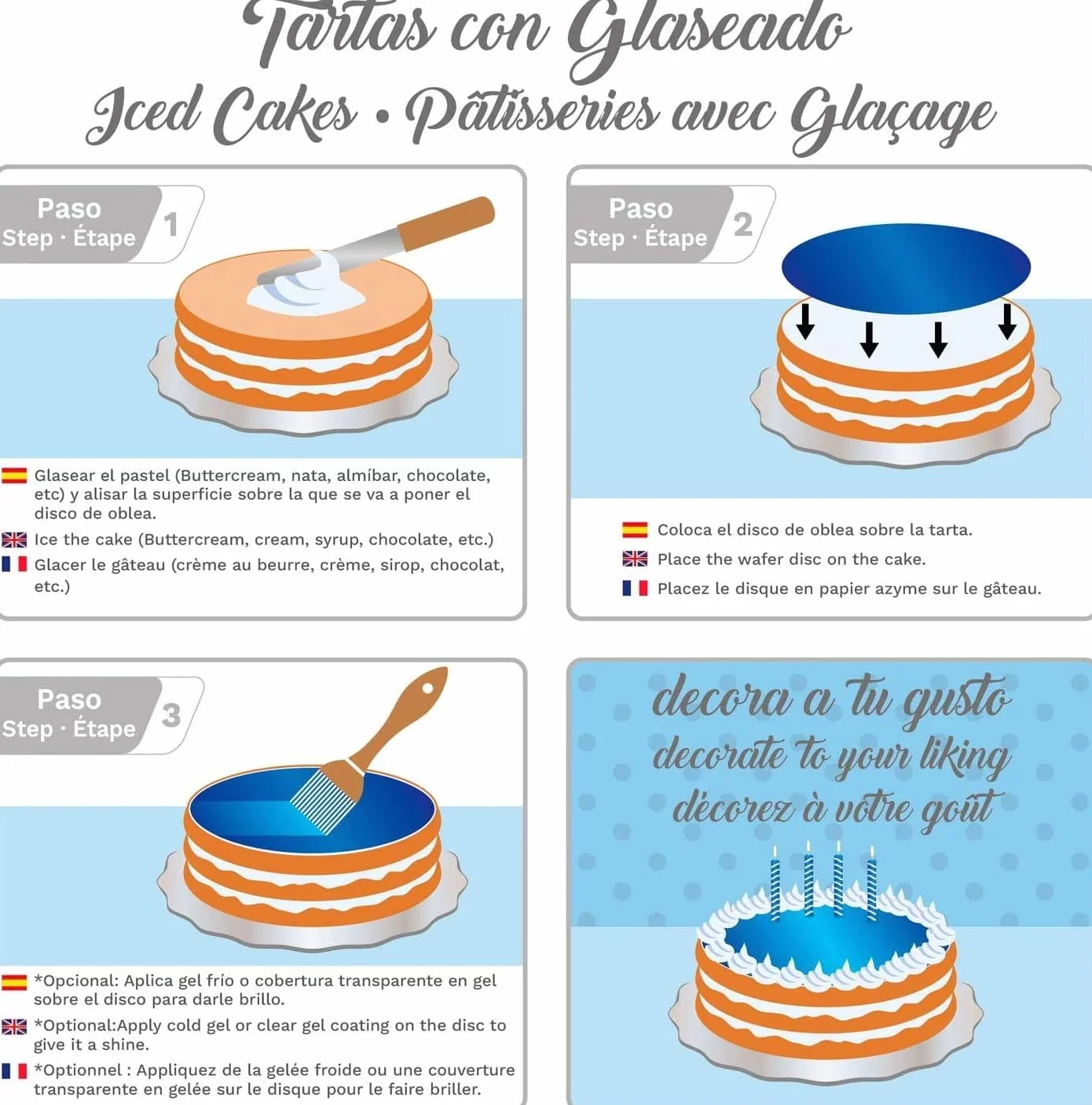 Dekora - Décoration Comestible pour Gâteau d'Anniversaire pour Enfants - Disque Gâteau Spidey 20 cm - Décoration de Gâteau de Gaufret Sans Gluten, Sans Lactose - Convient aux Végétariens