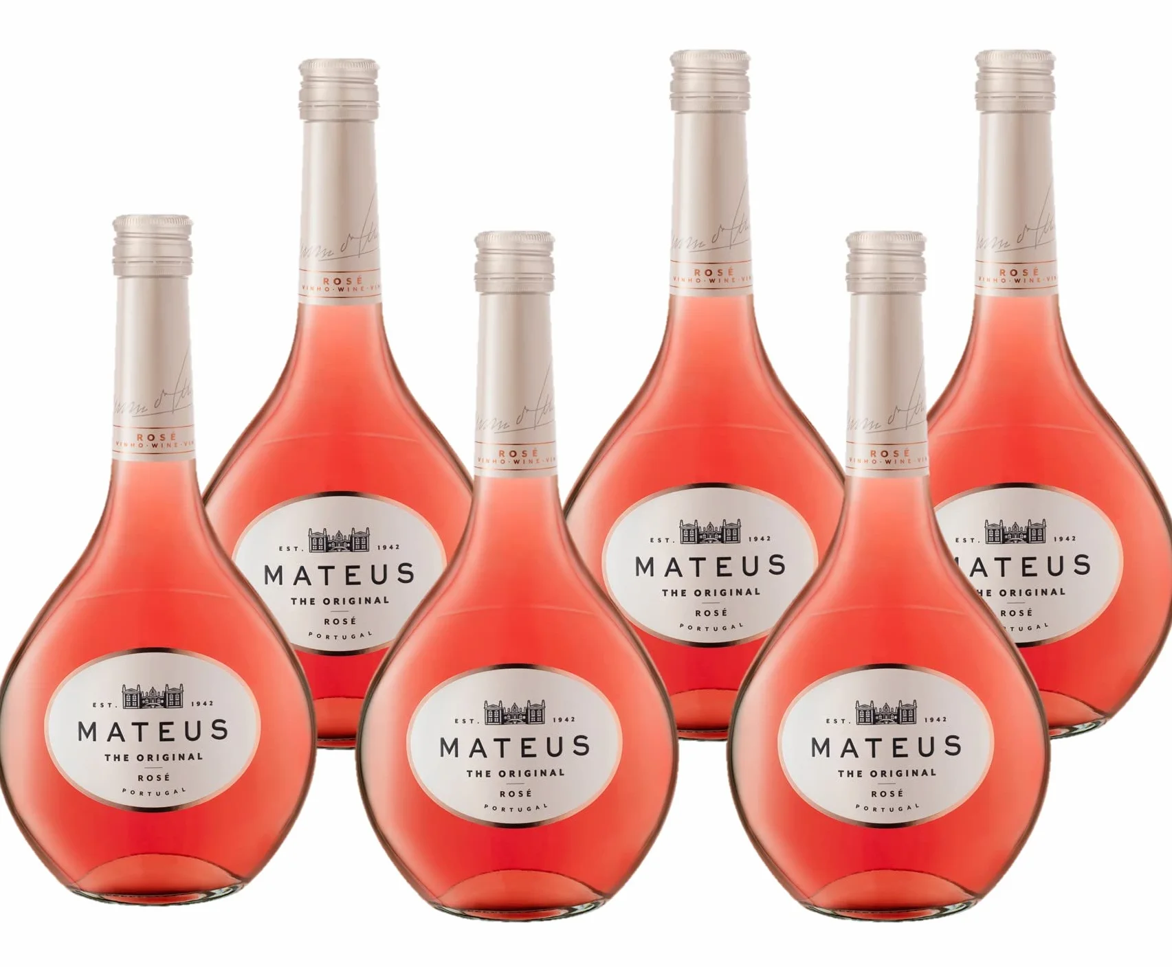 Mateus - Rosé Original, Vin rosé du Portugal (6 x 0,75l)