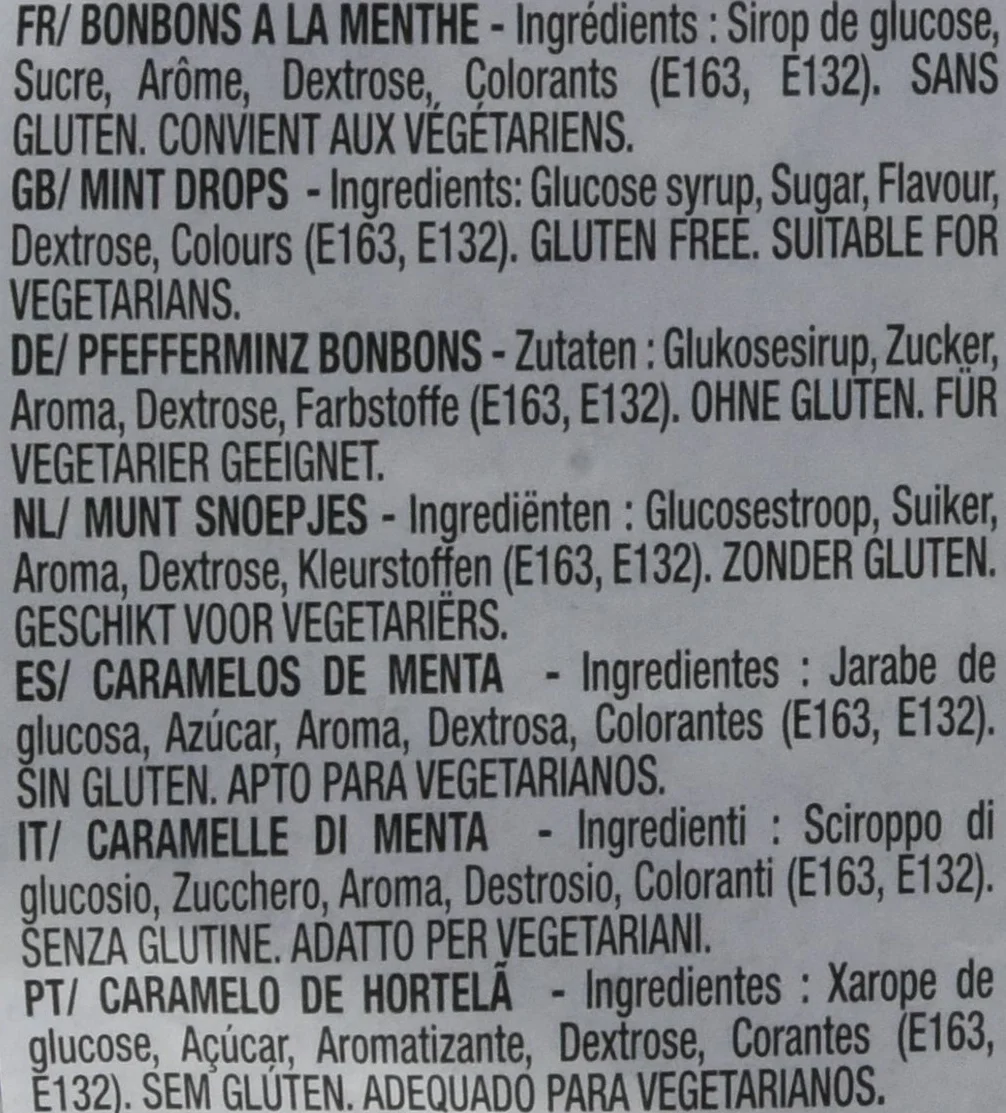 Lutti Luttmint menthe fraiche 1kg