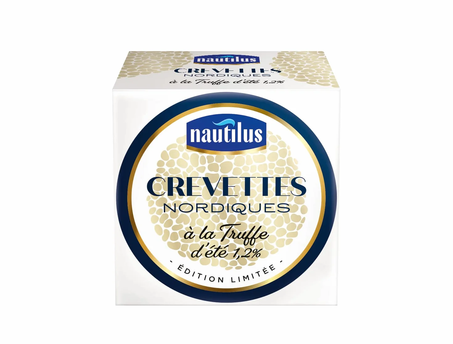 CREVETTES NORDIQUES A LA TRUFFE 90G NAUTILUS