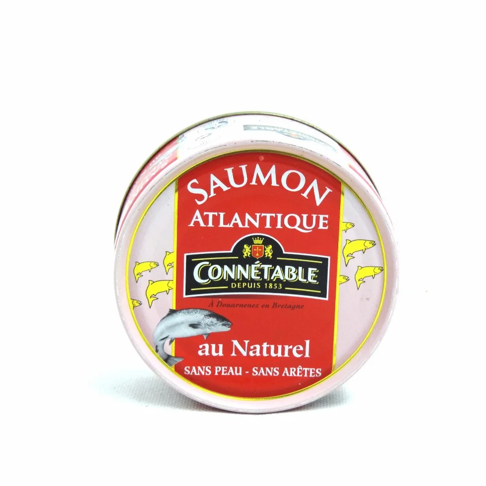 Connétable - Saumon Atlantique au Naturel - 160g