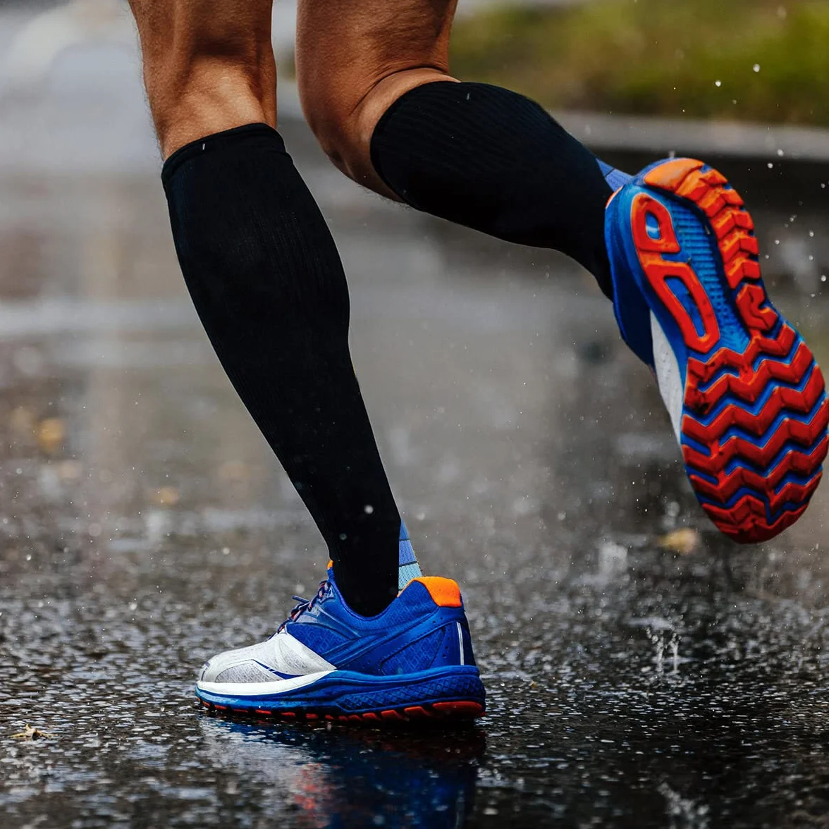 Chaussettes de Compression Lot de 3 Paires pour Hommes et Femmes Running Sport Cyclisme Récupération