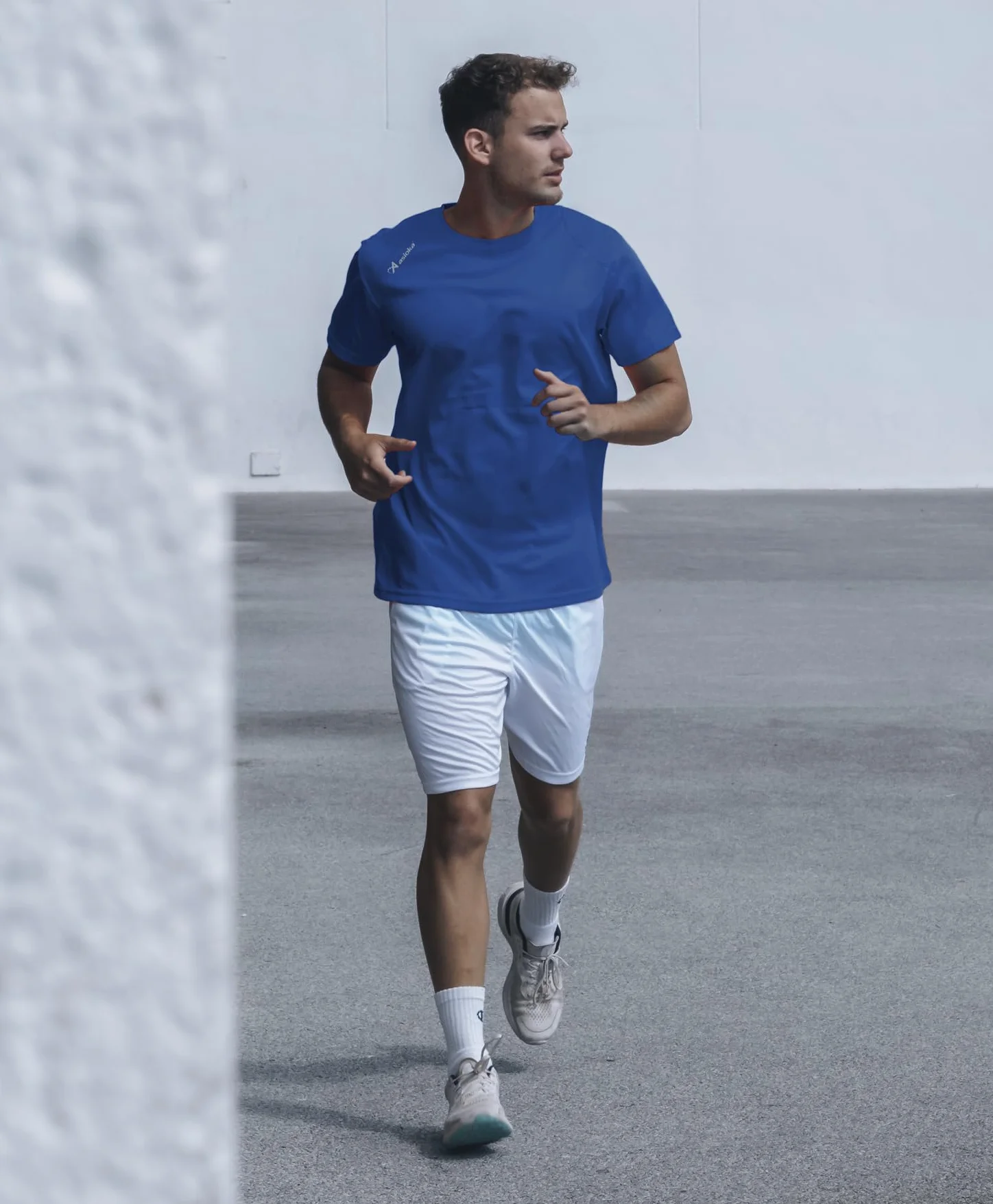 T-Shirt Technique Homme Sport Manches Courtes Mesh Vêtements Sport Été Respirants Séchage Rapide