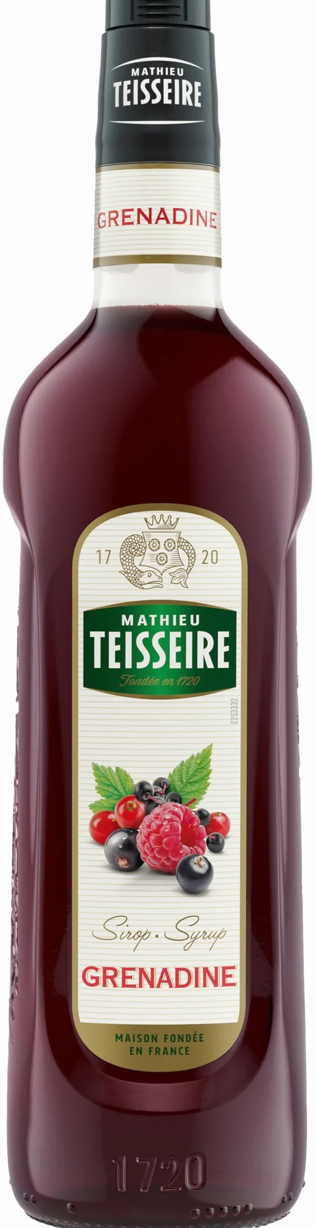 Teisseire Sirop de grenadine de qualité professionnelle 100cl