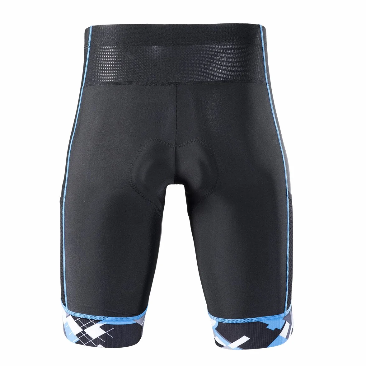 Short de Triathlon Homme MY KILOMETRE – Cuissard Cyclisme Respirant Séchage Rapide Confort Longue Distance Compétition 2 Poches Latérales