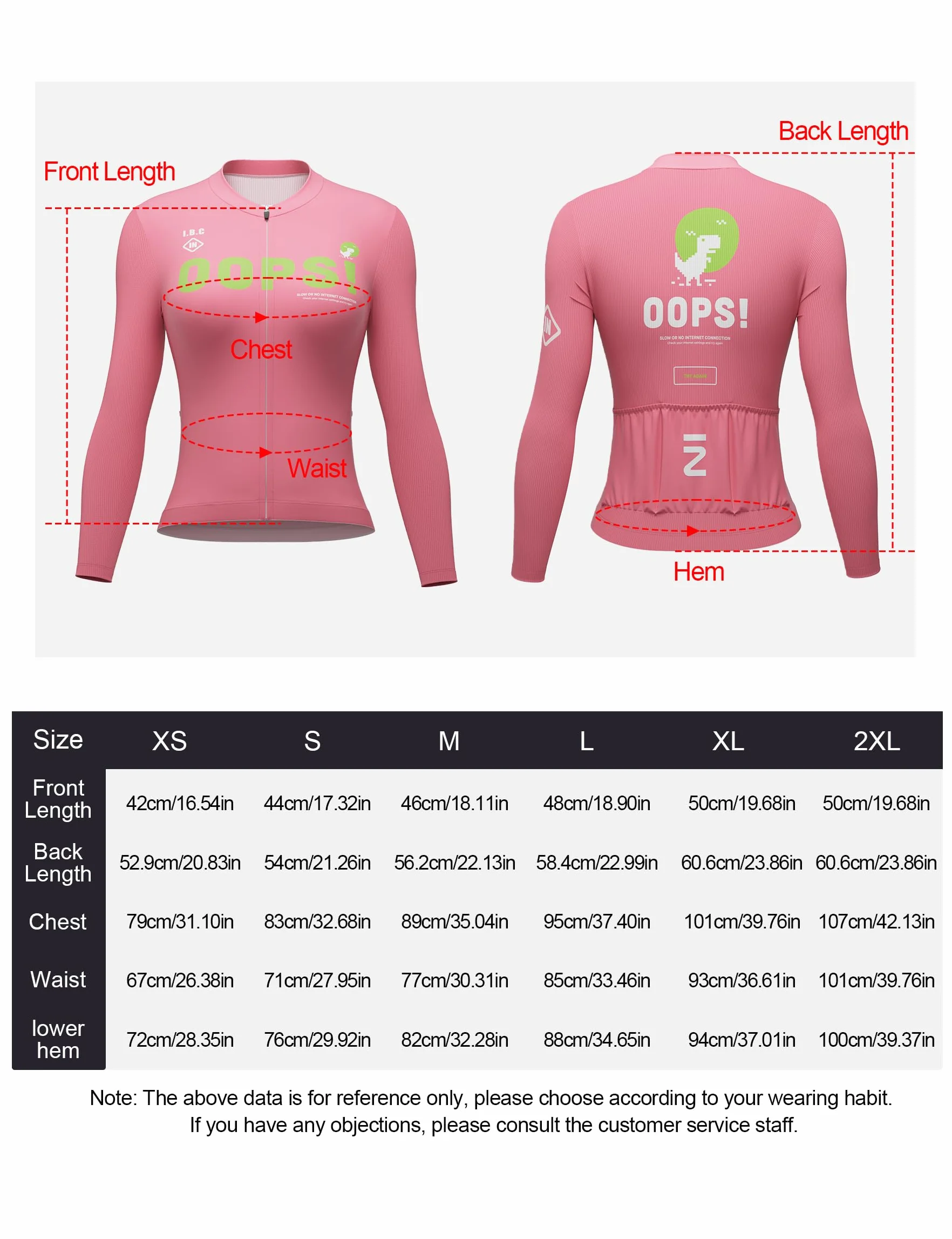 INBIKE Maillot Cyclisme Femme Manches Longues Jersey Velo VTT Extensible Respirant Séchage Rapide