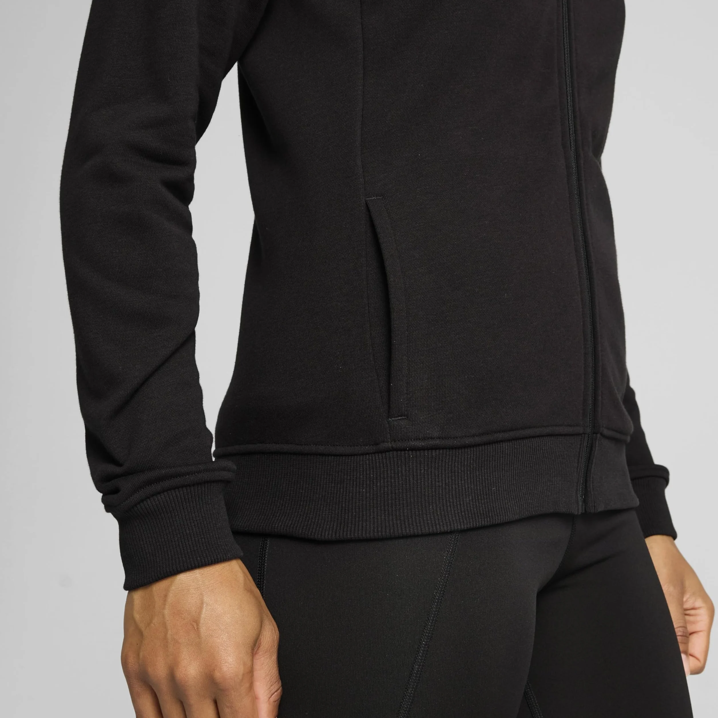 Puma Veste de survêtement Tad Essential Ft Fz Mixte