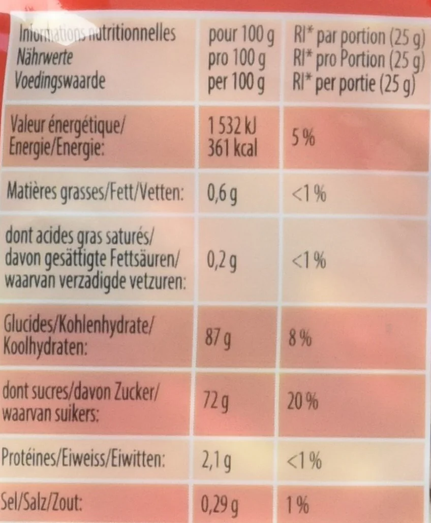 Haribo Carensac 120 g - Lot de 10