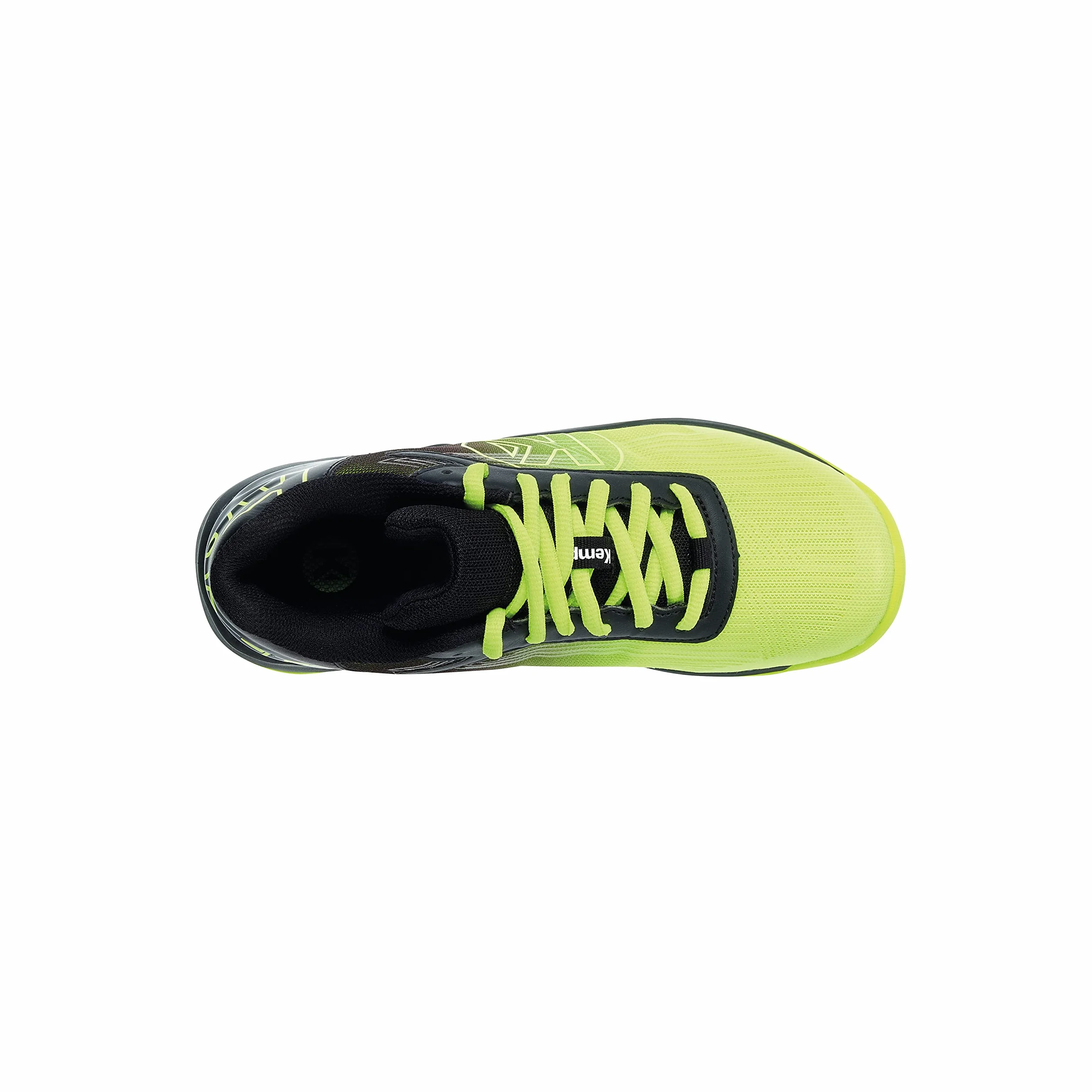 Kempa Attack 2.0 Junior Baskets Basses de Course Handball Chaussures de Sport Jaune Fluo Noir Taille 34 EU
