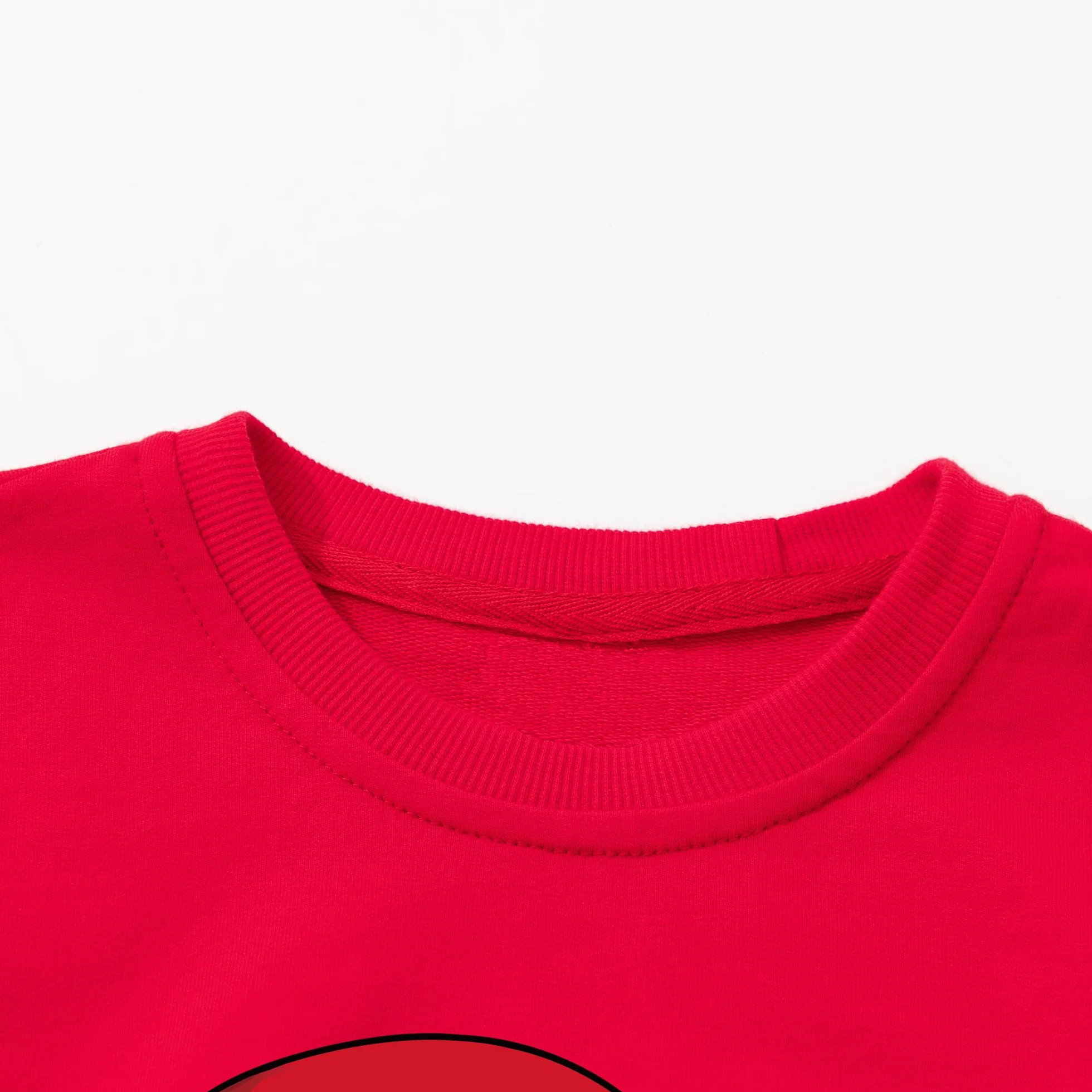 Pull Noël Enfant Coton Col Rond Garçon Fille 2-7 Ans