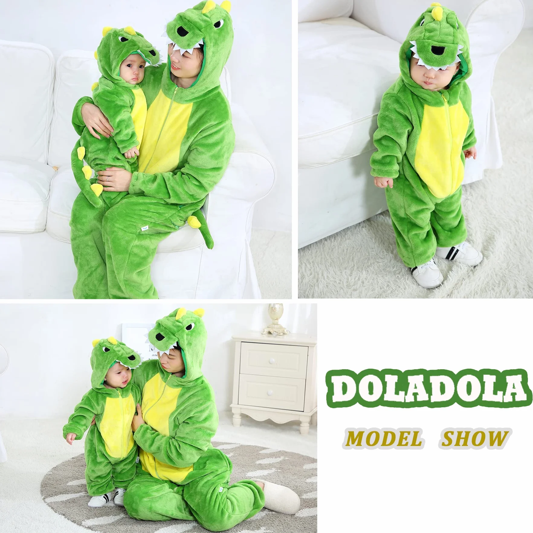 Combinaison pyjama bébé enfant flanelle animaux déguisement Halloween