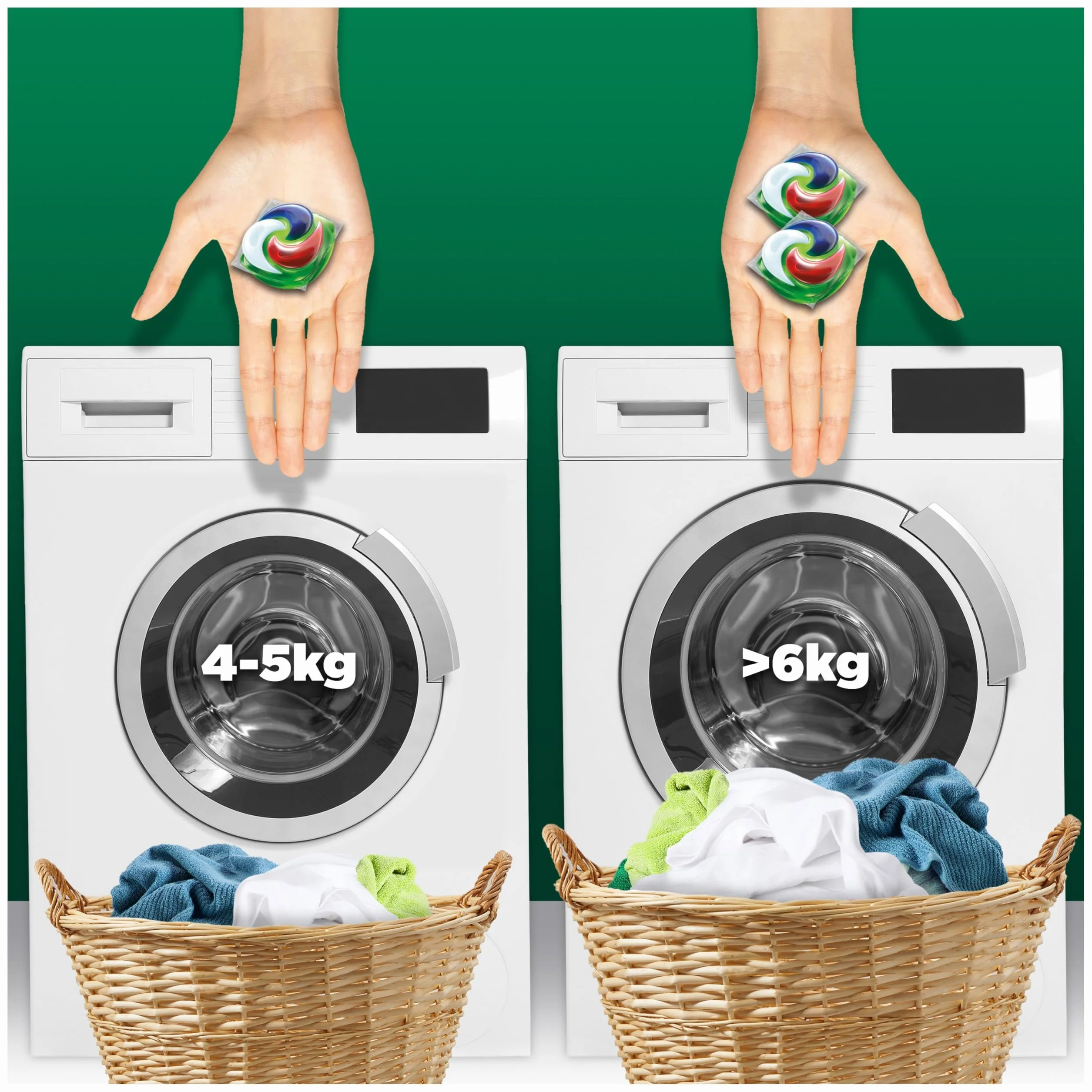 Ariel Pods 4en1 +Ultra Détachant, Lessive en Capsules, 60 Lavages (15x4), Élimine Même les Tâches Incrustées Depuis 7 Jours, Dissolution Rapide Même à Froid, Fabriqué en France