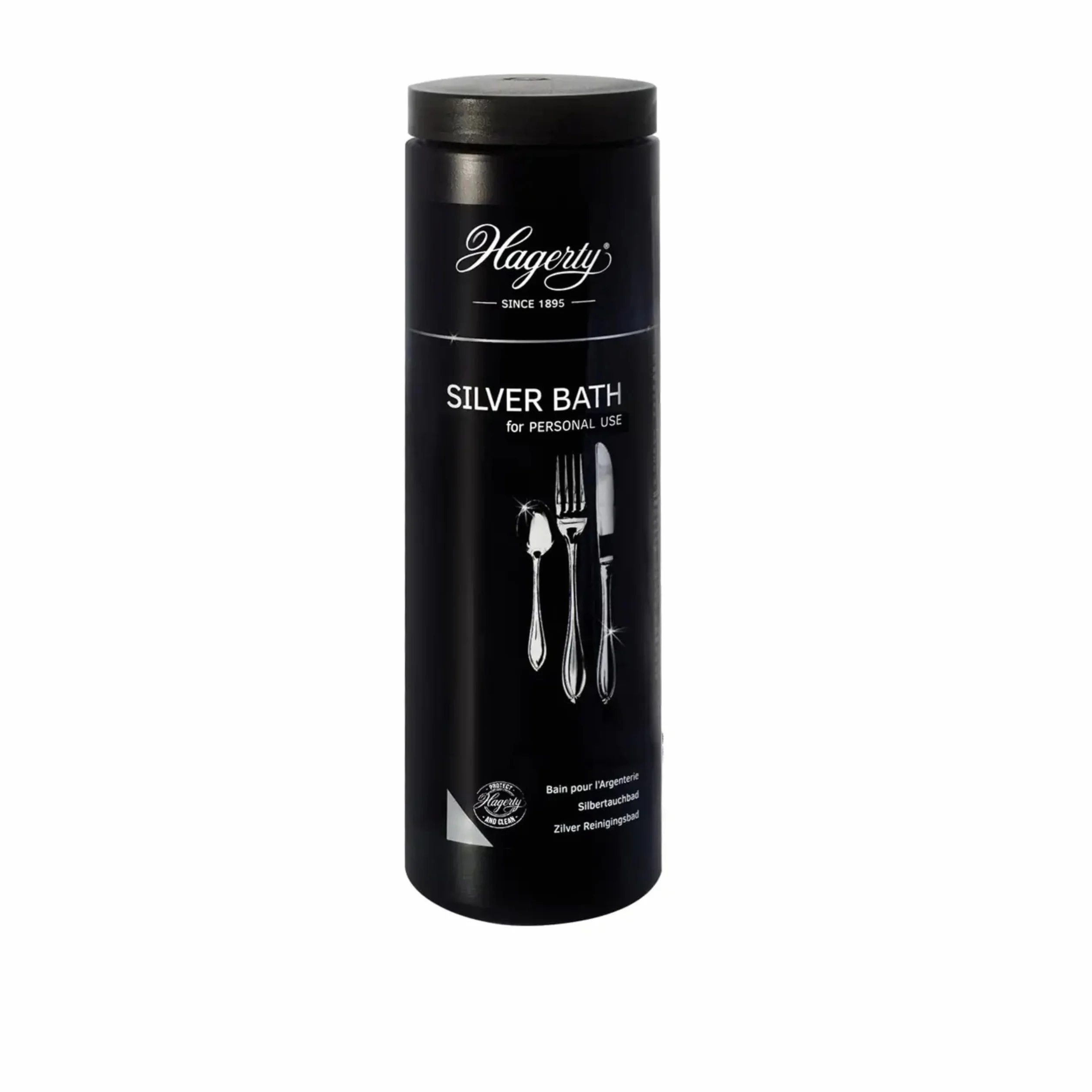 Hagerty Bain d'immersion pour l'argenterie 580 ml nettoyage couverts argent métal argenté protection ternissure