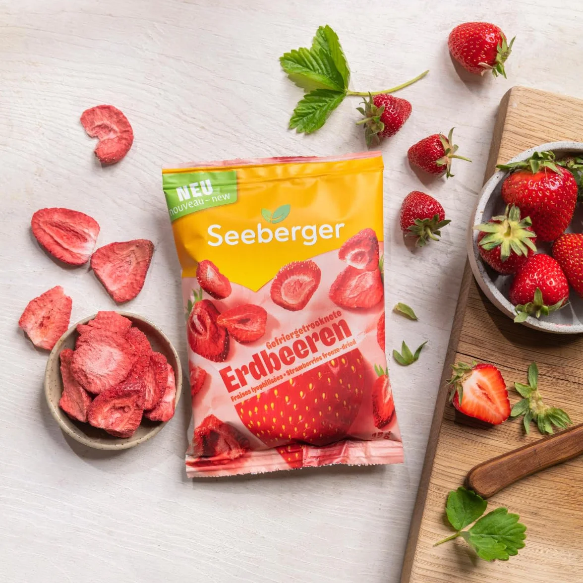 Seeberger Fraises lyophilisées, 15g