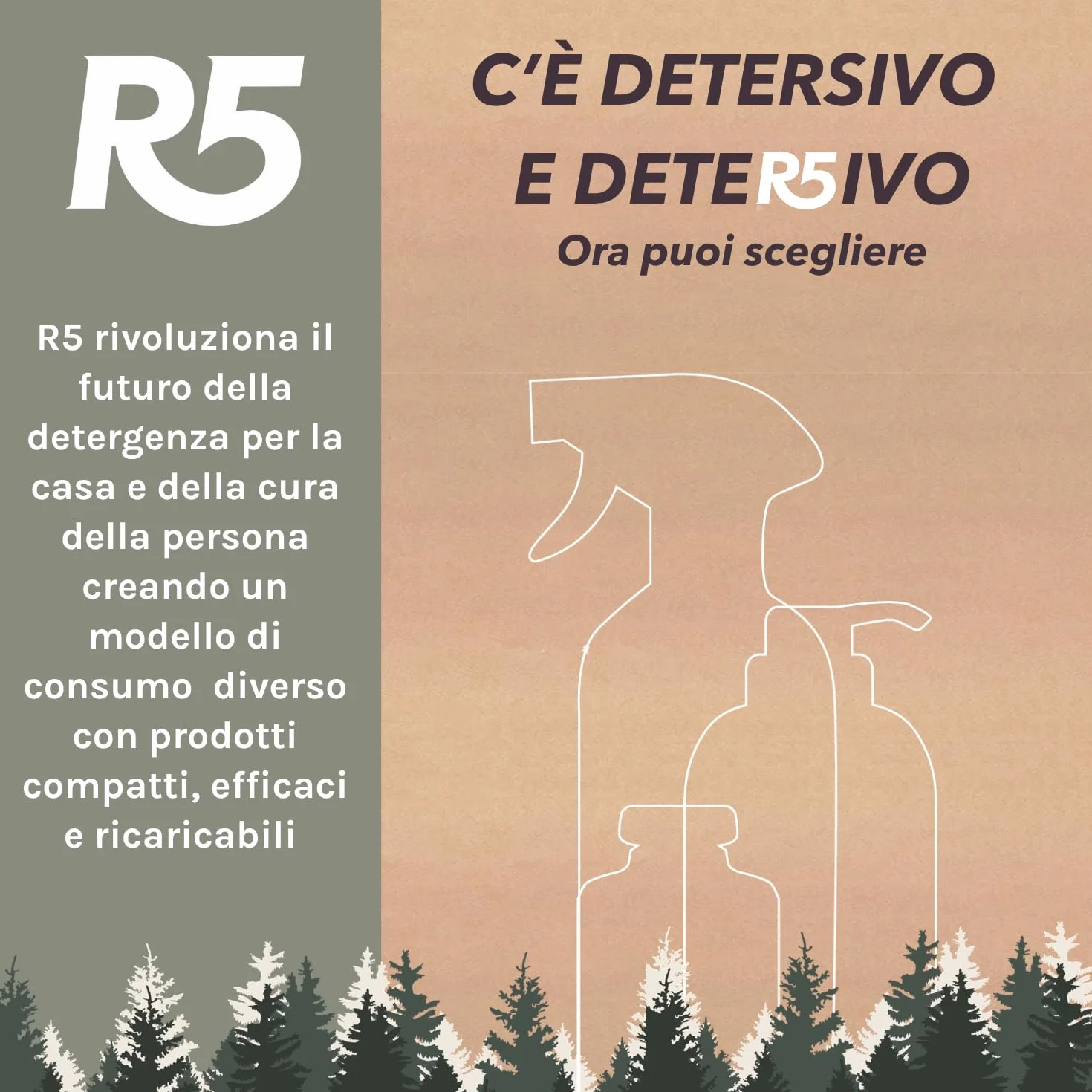 R5, Acide Citrique en Poudre, 1 kg, Détartrant Multi-usages, Détartrant, Produit de Rinçage et Adoucissant, Sans Odeur, Certifié Plastique Négatif, 2 Paquets de 500 g