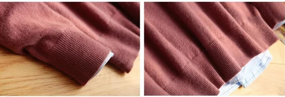 Pull Décontracté en Cachemire pour Hommes, Col Rond, Ample Automne/Hiver