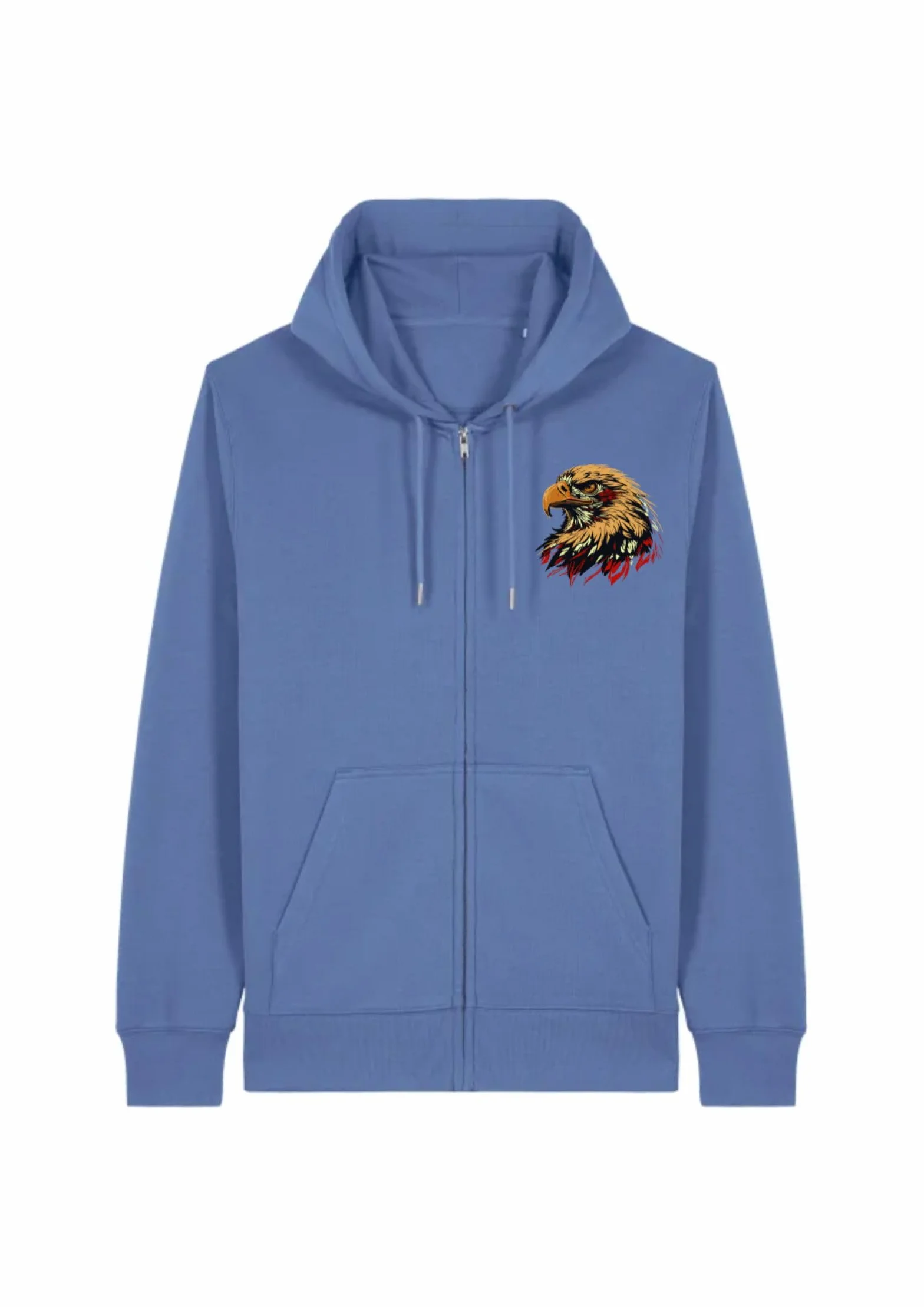 Sweat Zip Enfant Bleu Ciel 16 Ans