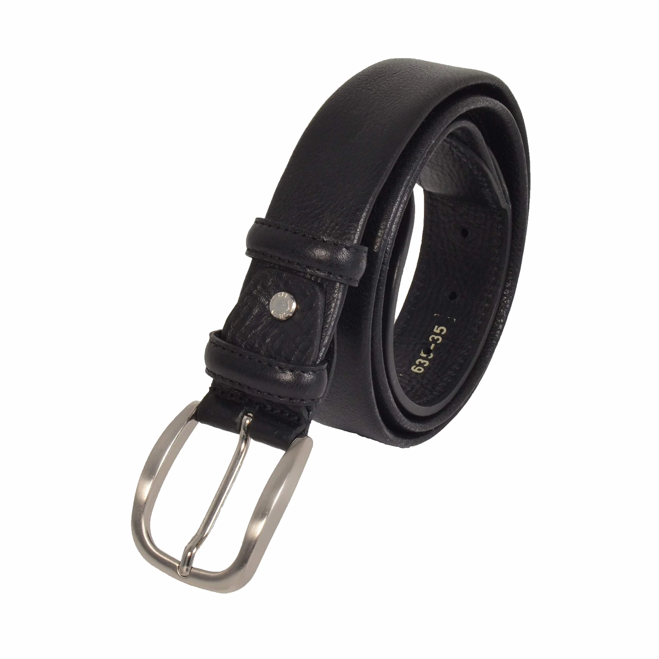 Conte Massimo Ceinture Porte-argent de Voyage en Cuir Véritable avec Poche Tactique