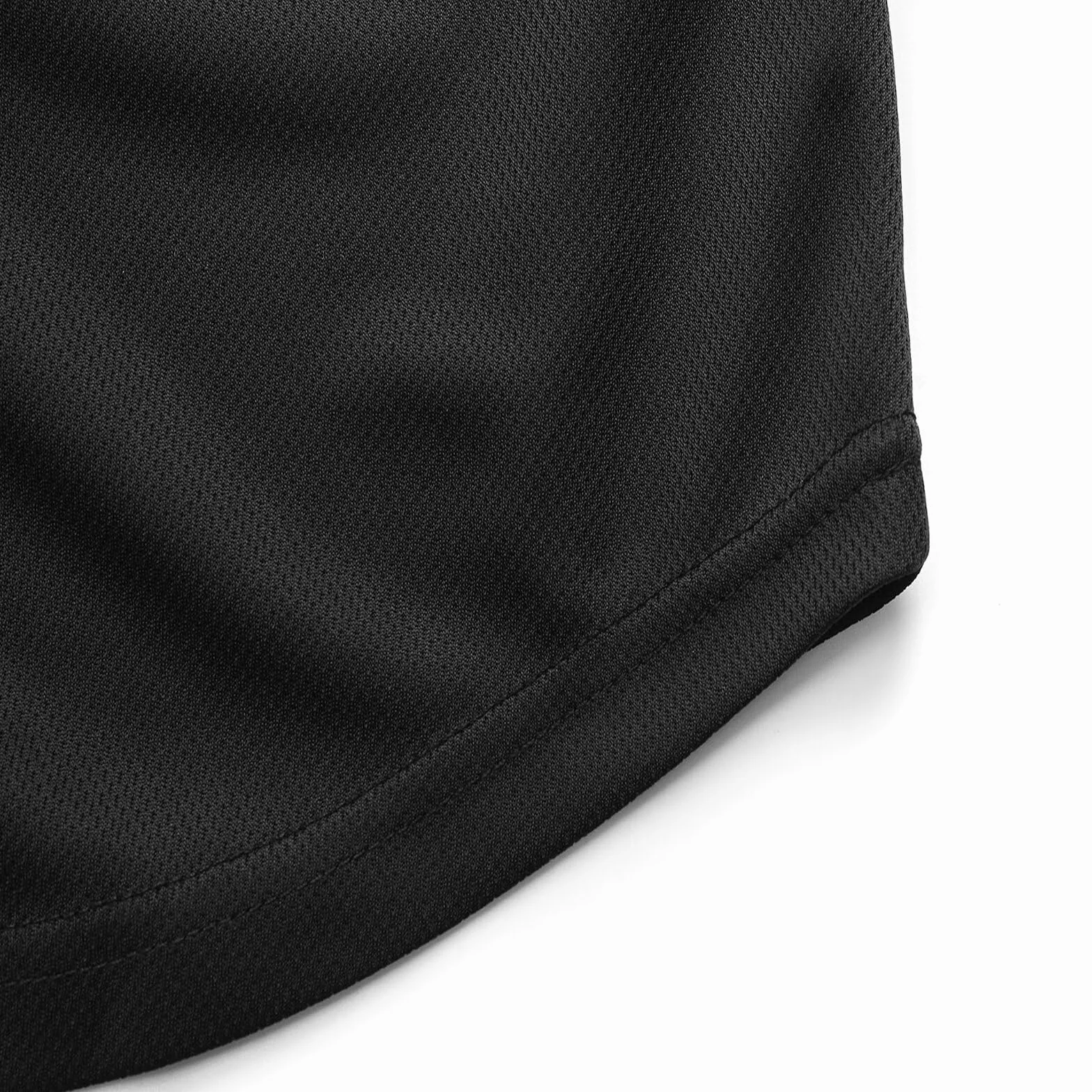Maillot de baseball boutonné homme manches courtes couleur unie Hip Hop Team Sports Uniformes