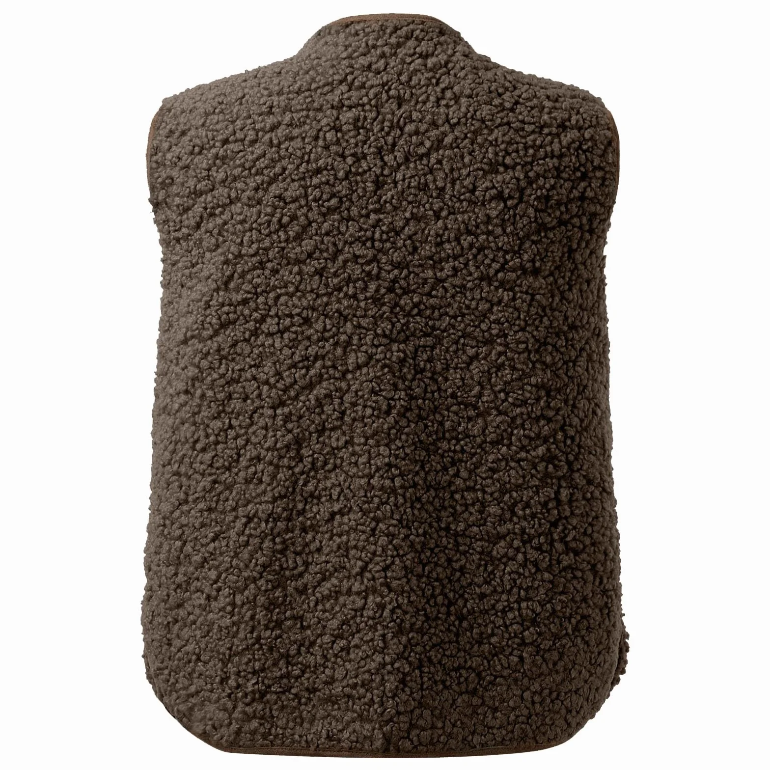 Femme Gilet Polaire Matelassé Classique Automne Hiver Chaud Veste à Bouton avec Poches Couleur Unie Léger Grandes Tailles