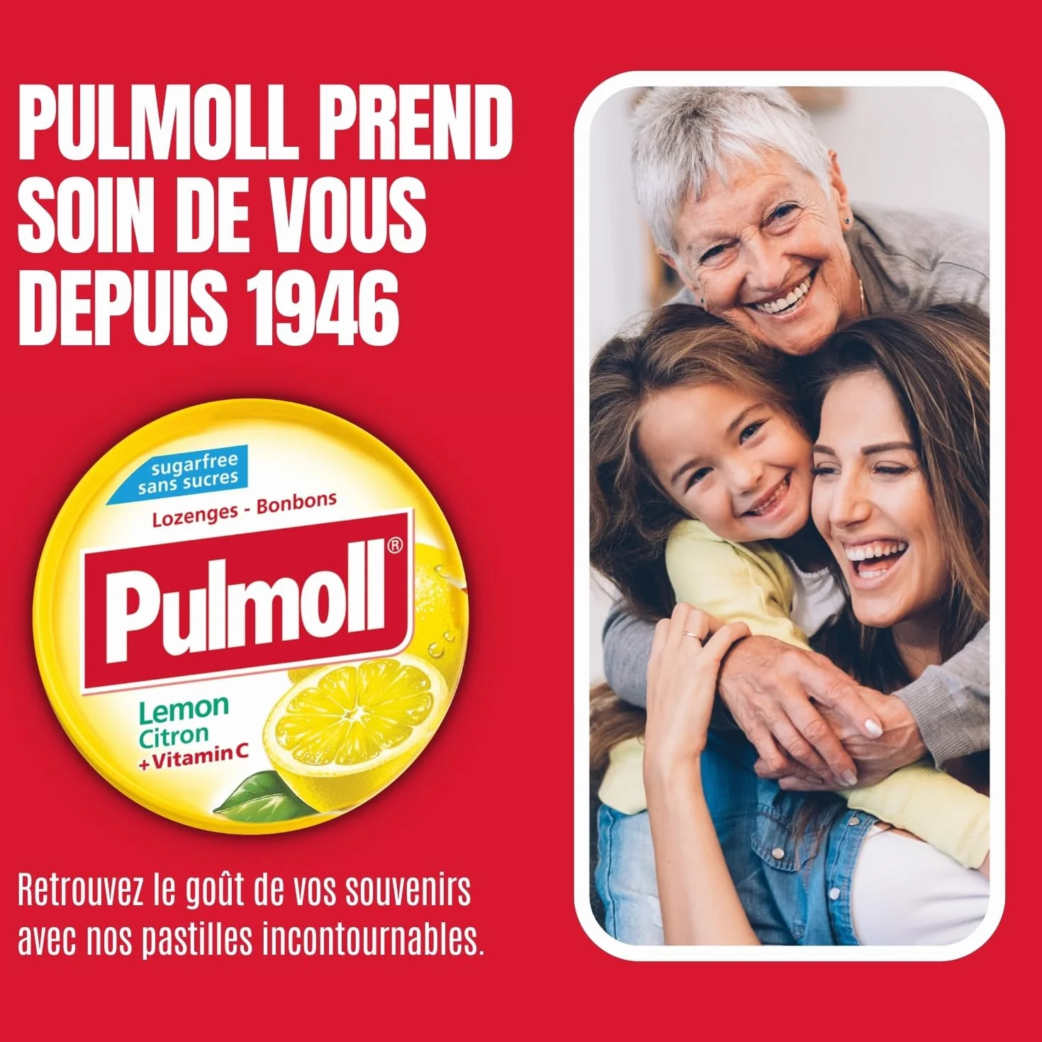 Pulmoll Pastilles Citron Depuis 1946