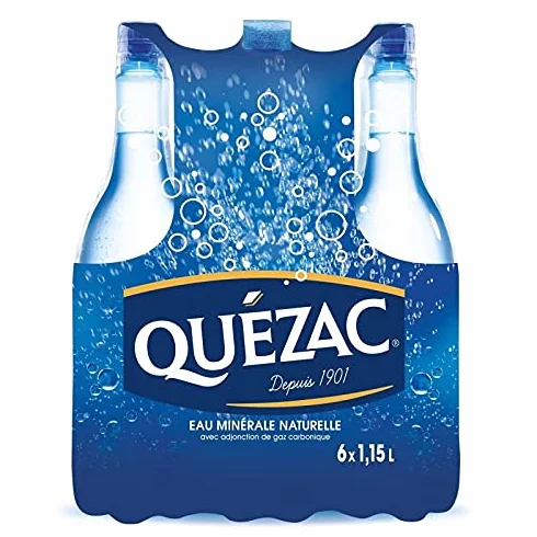 QUEZAC - Quezac eau minerale gazeuse 6 x 1.15l - Un Articles