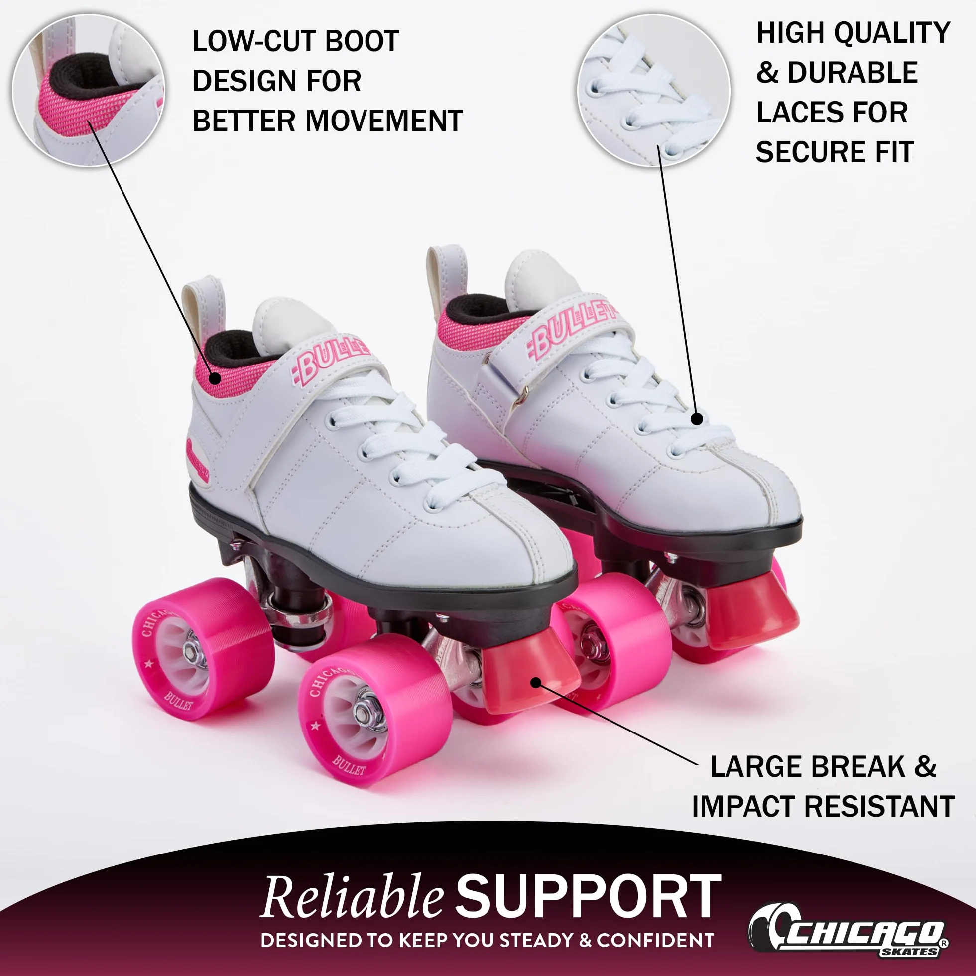 Chicago Patins à roulettes Bullet Speed Femme