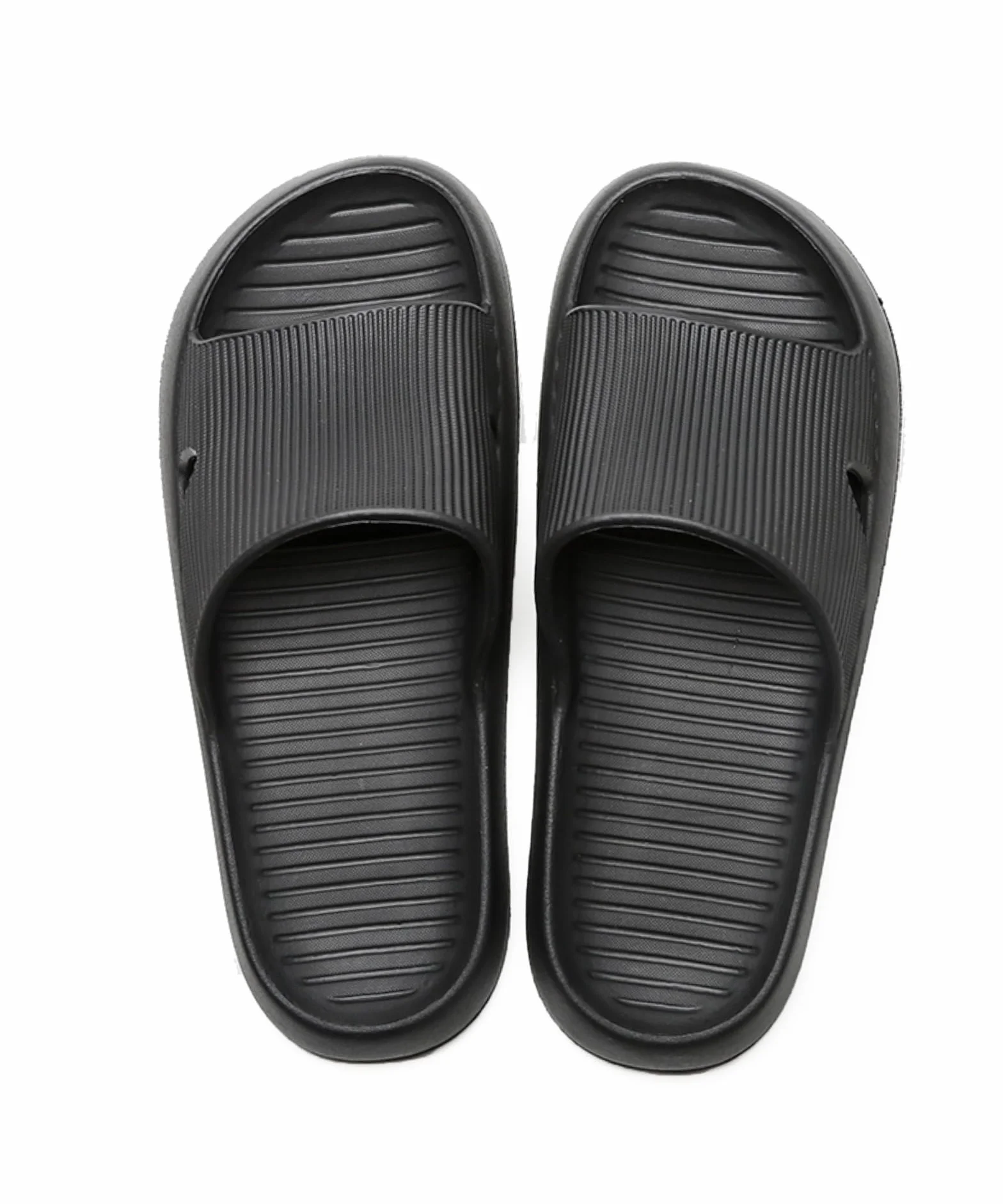 Anmerl Claquettes de Douche Antidérapantes Homme Femme, Chaussons EVA Souple, Sandales Bain Séchage Rapide Piscine Spa Plage