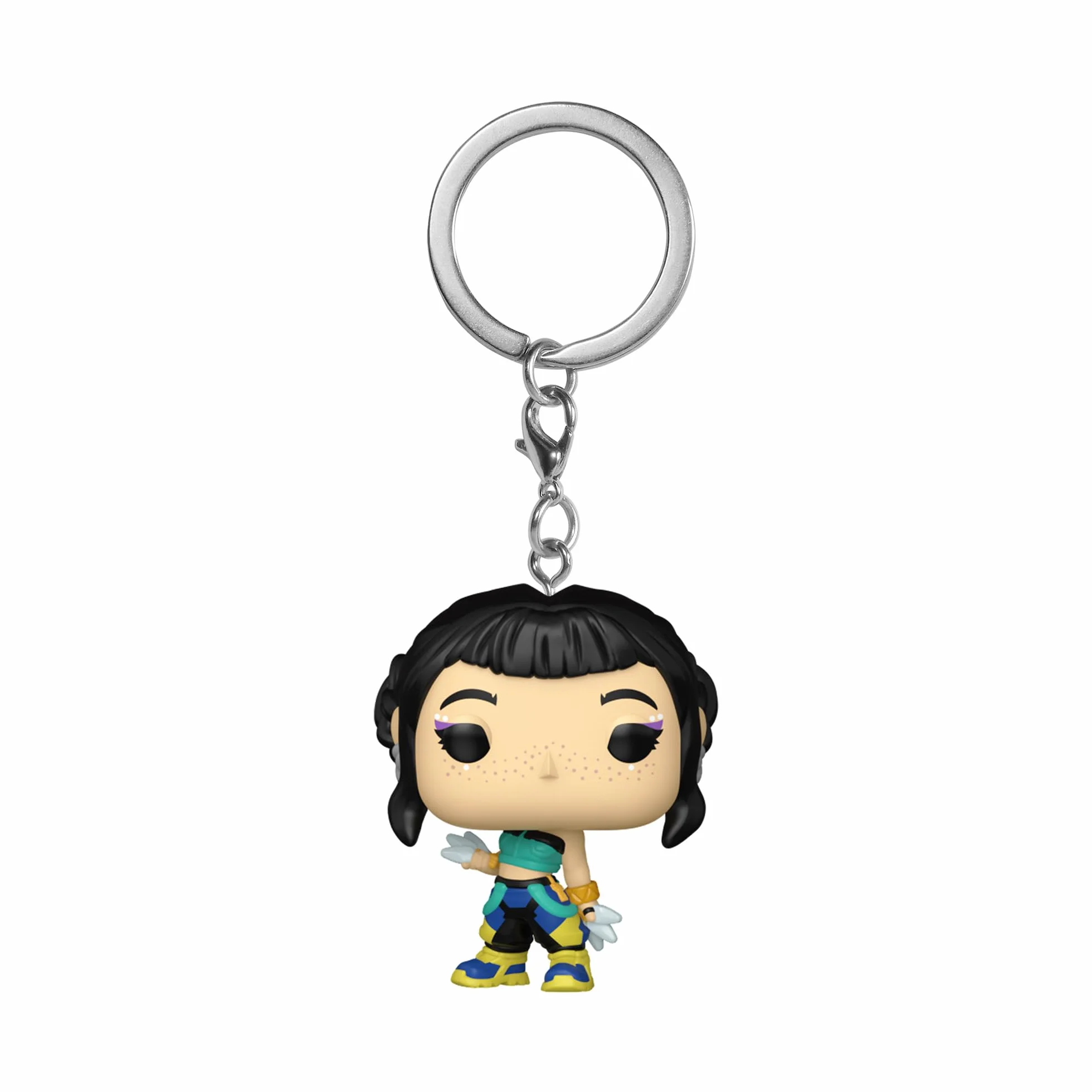 Funko POP! Keychain Netflix KPOP Demon Hunters Zoey Porte-clés Mini-figurine de collection Officiel