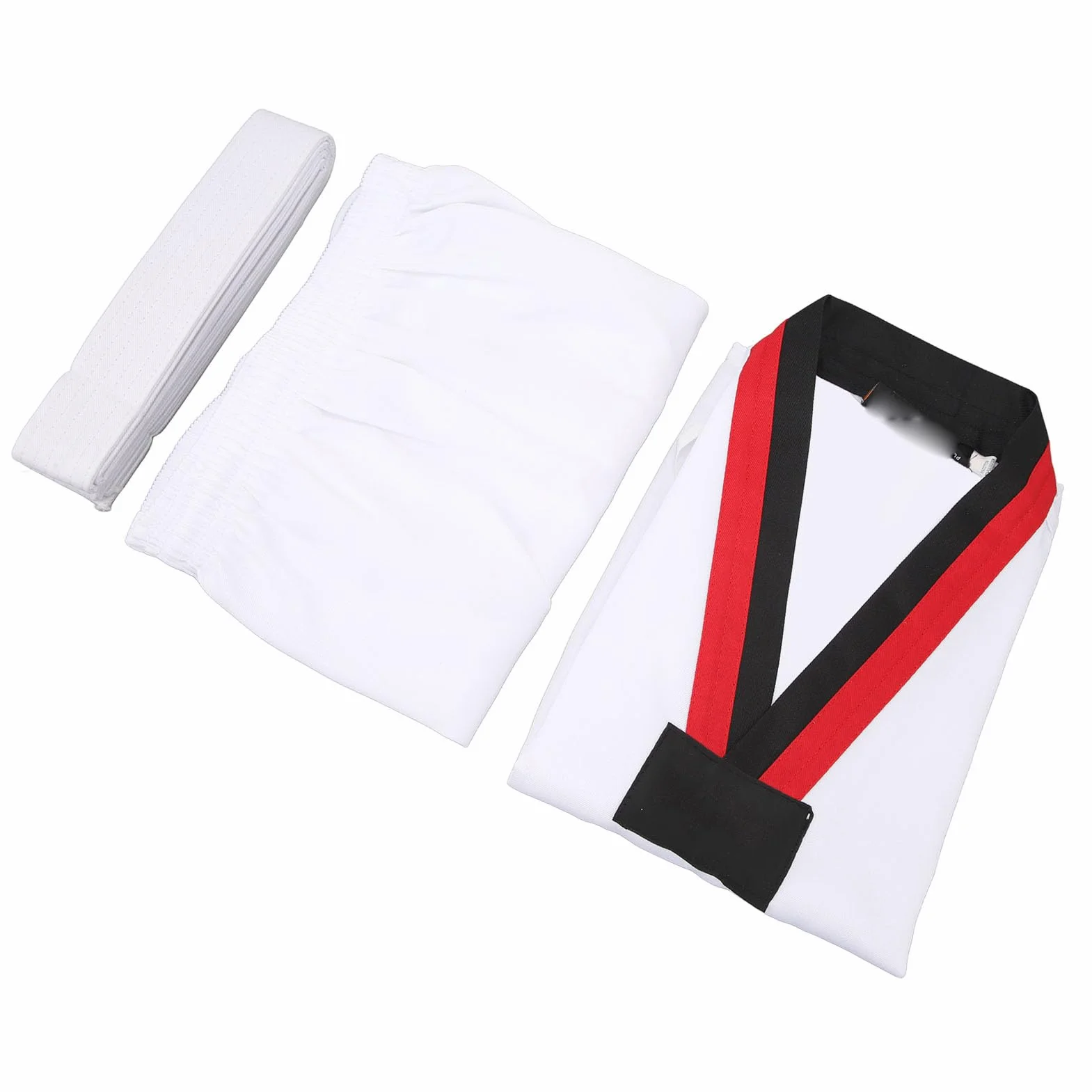 Costume de Taekwondo pour Enfants, Ceinture élastique Antidérapante, Respirant et Confortable