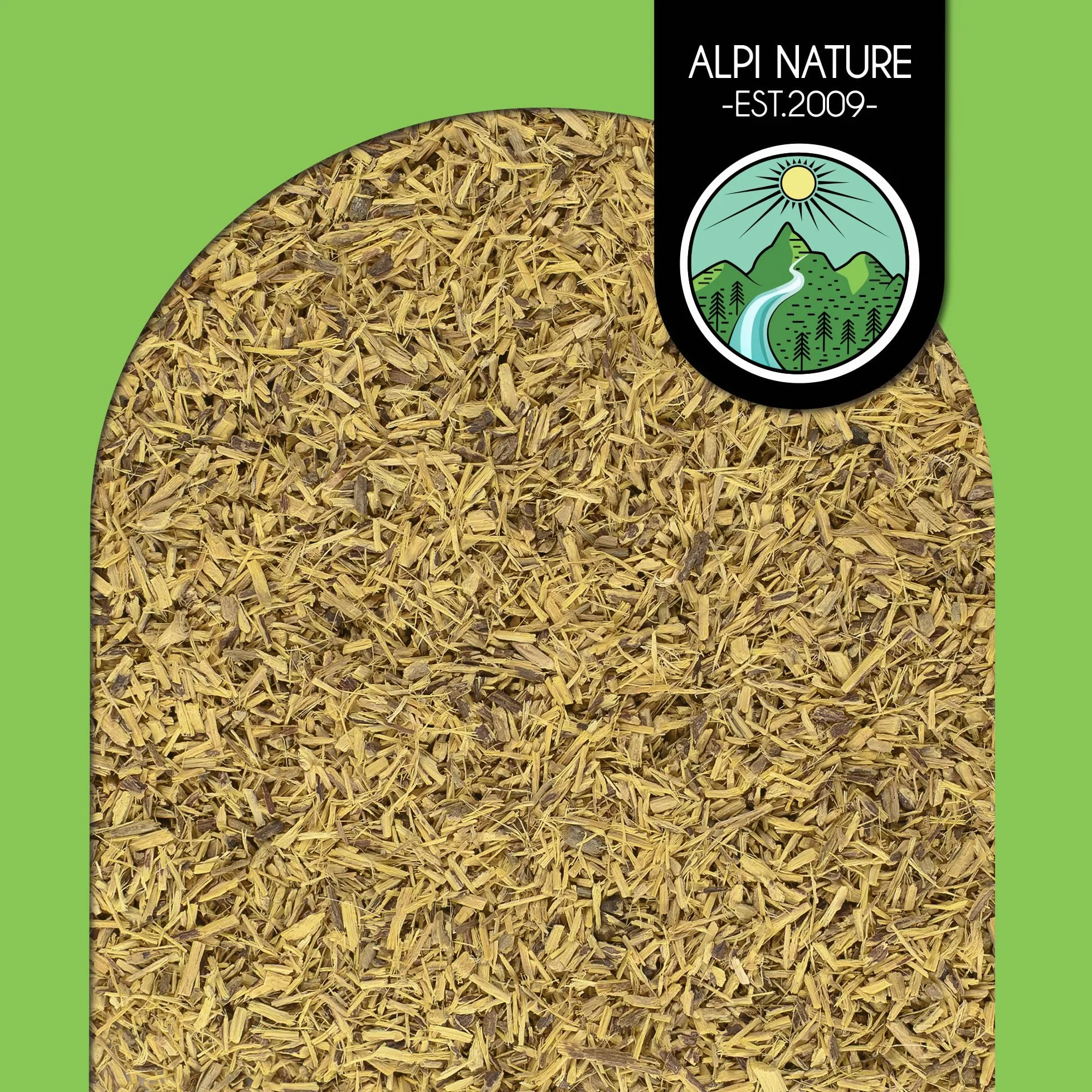 Alpi Nature Racine de Réglisse Tisane 250g, Racine de Reglisse Séchée et Coupée, Thé en Vrac