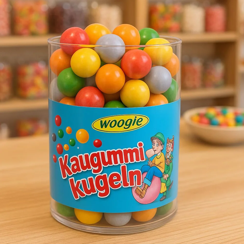 WOOGIE Chewing Gum Palline 500g