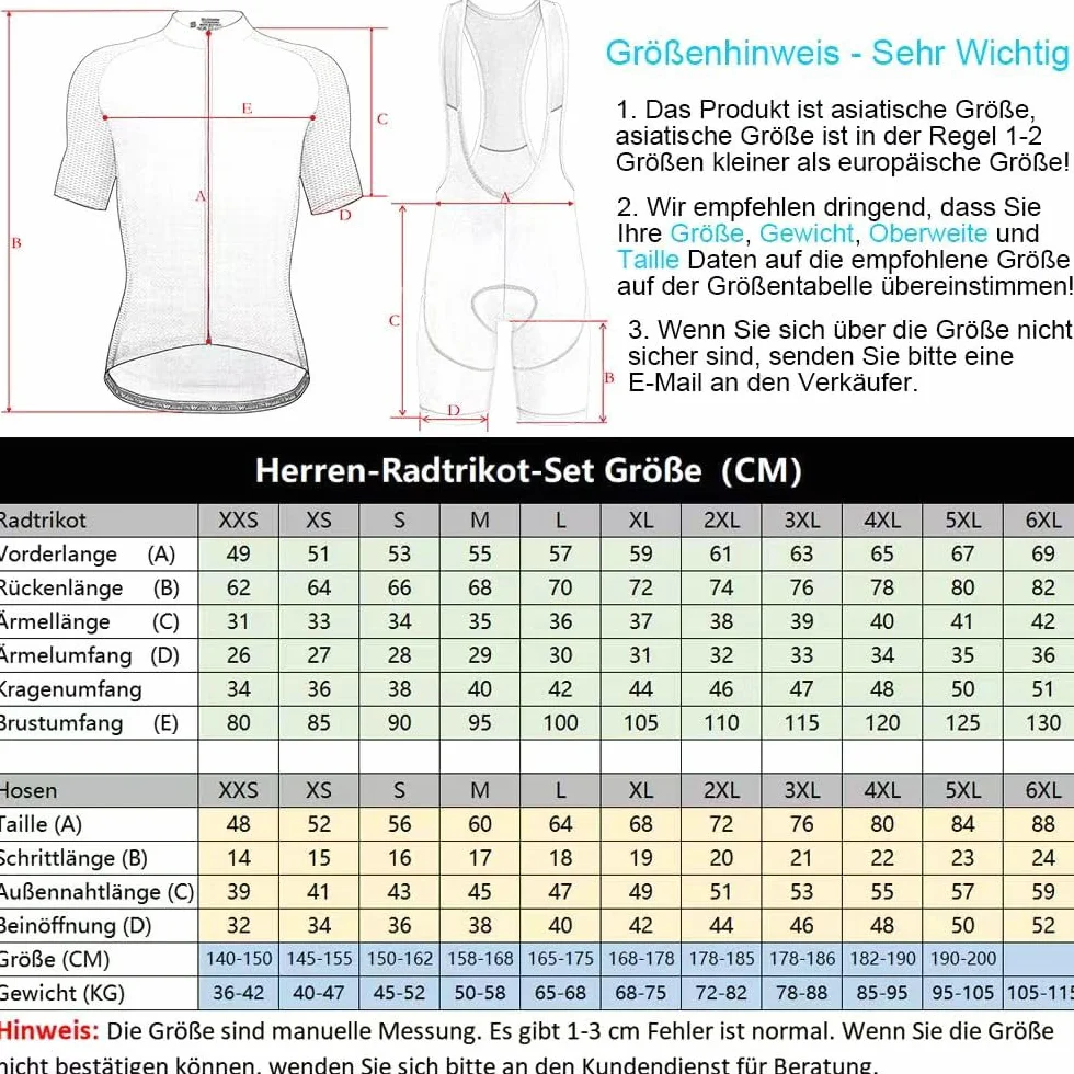 Maillot Cyclisme Homme Tenue Respirant 3D Gel VTT Séchage Rapide Shirt Cycliste