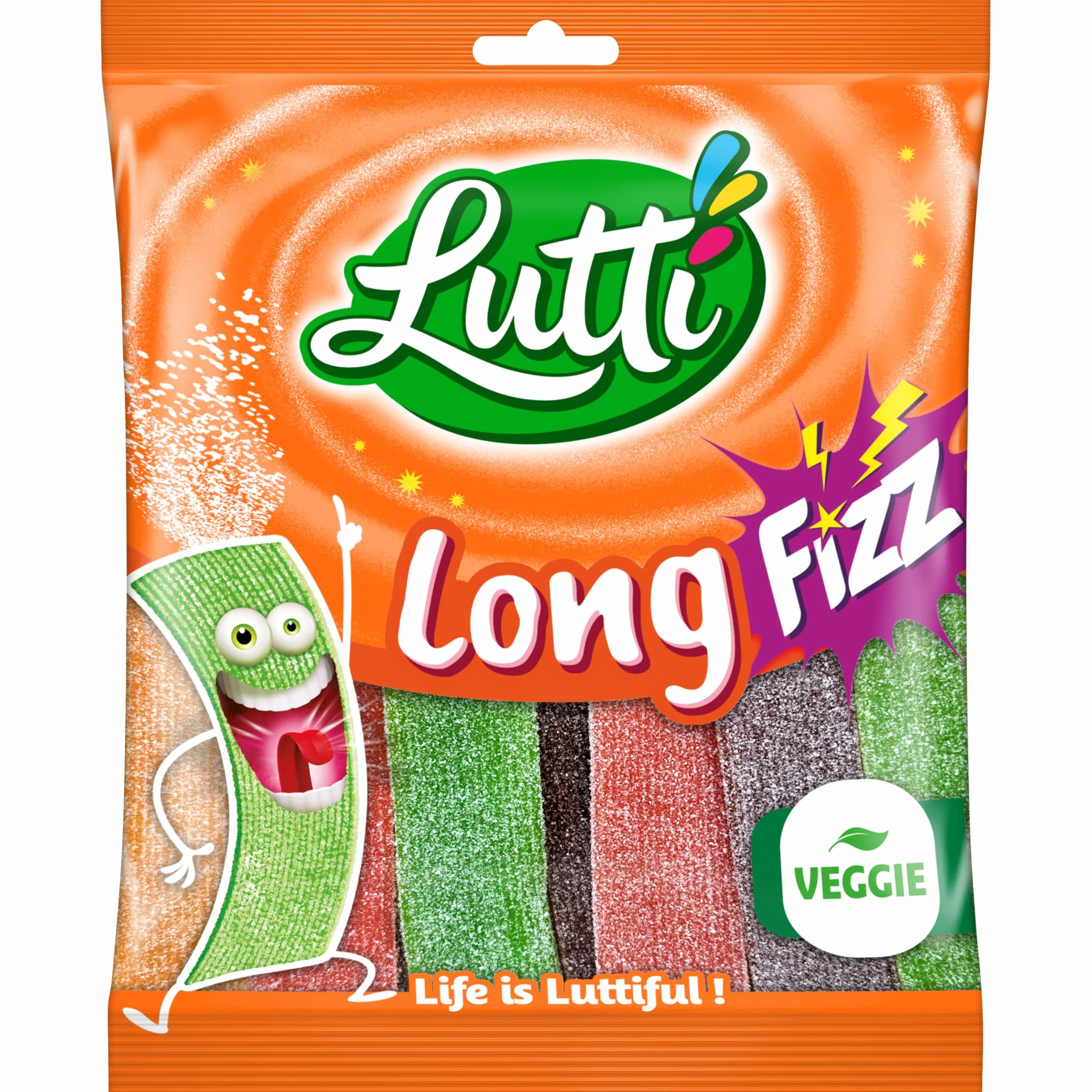 Lutti Long Fizz 100 g