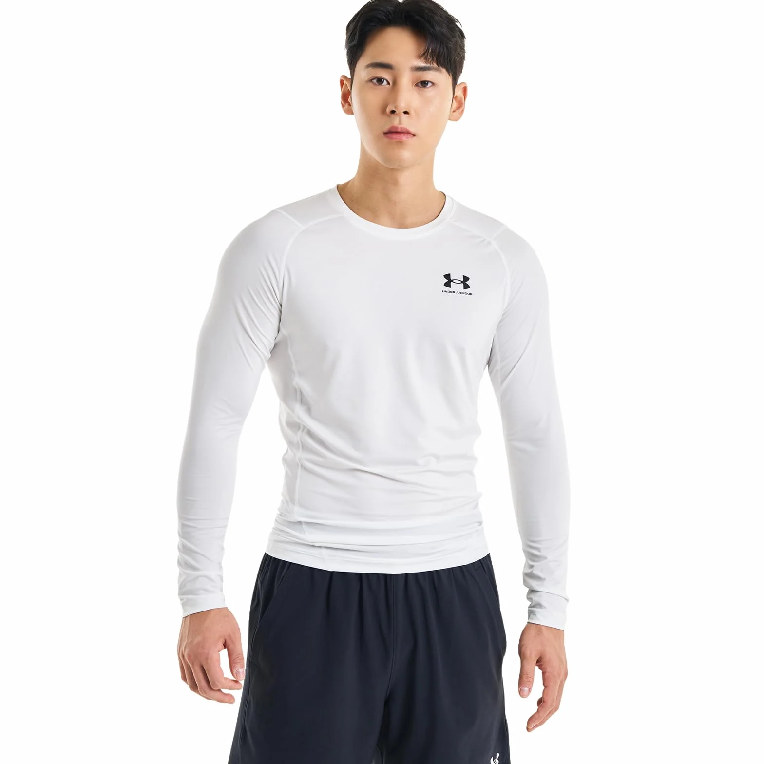 Under Armour UA HG Armour Comp Ls T-Shirt Anti-Odeur Homme Lot de 1