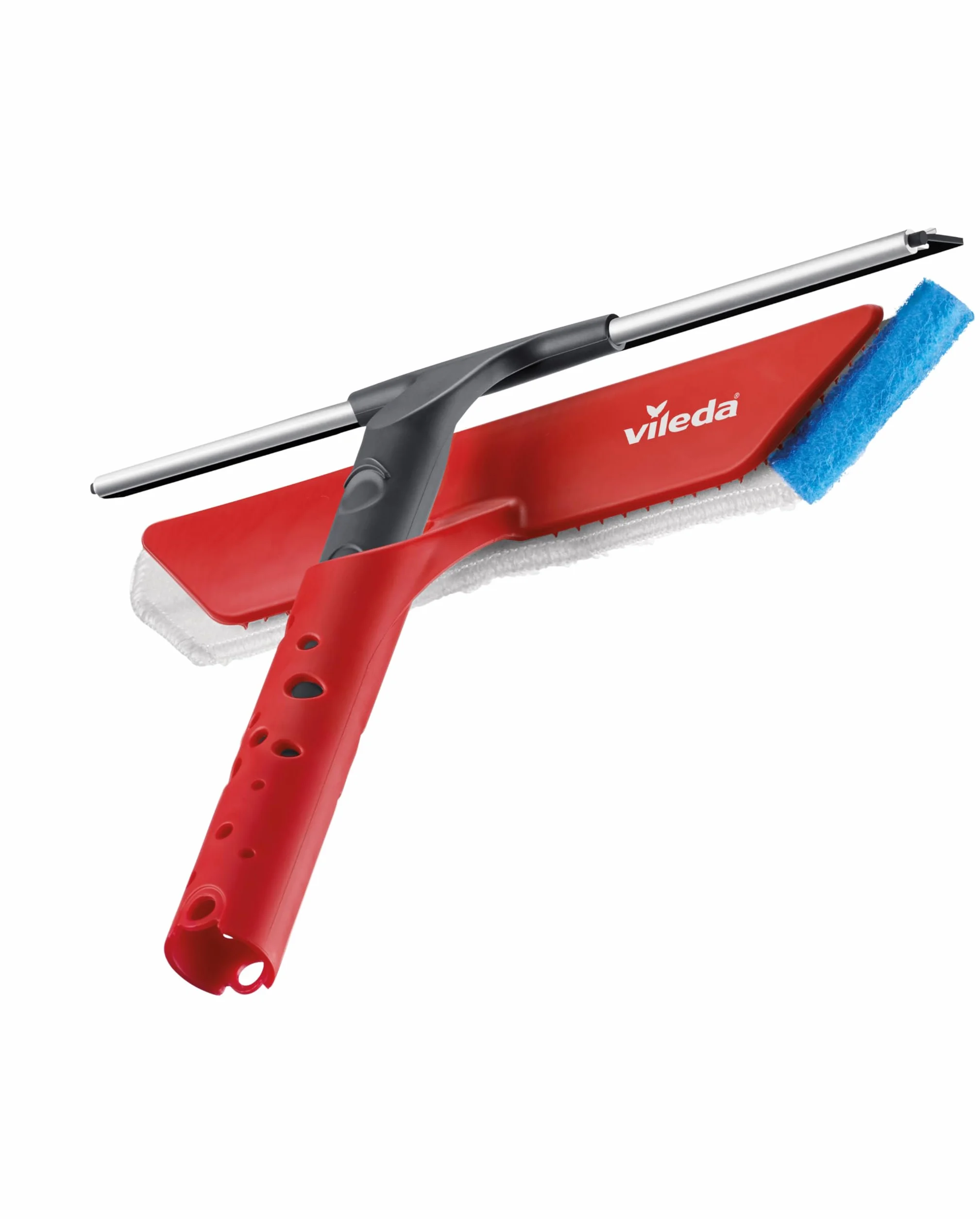 Vileda - 123385 - Raclette Vitre Active 2 en 1
