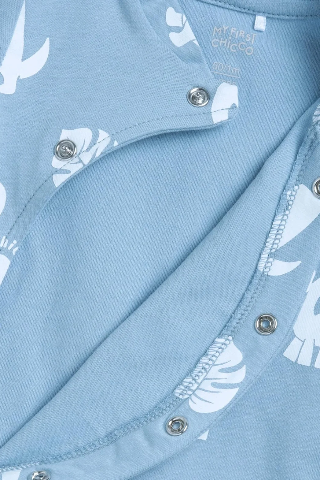 Chicco Ensemble de 3 Grenouillères Bébé 100% Coton 0-3 Mois avec Pieds